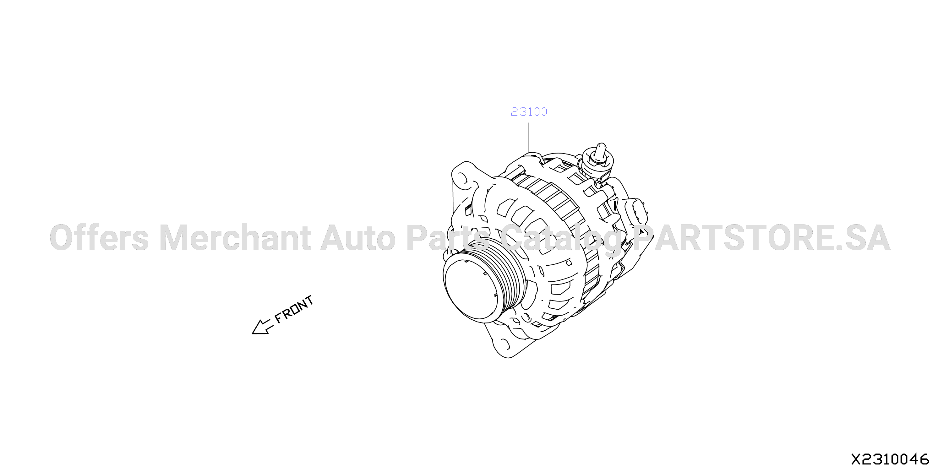 Alternator Alternator Assy Brazil Spec