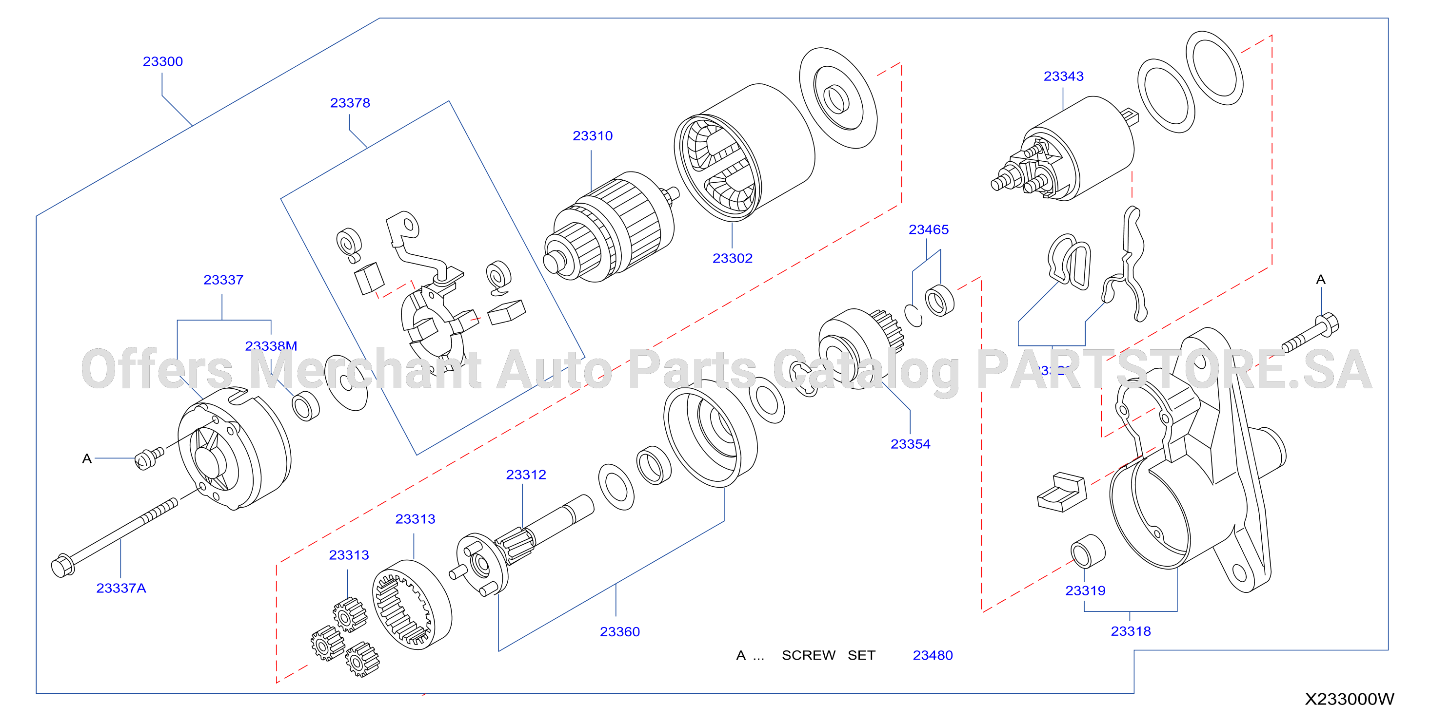 Starter Motor Components
