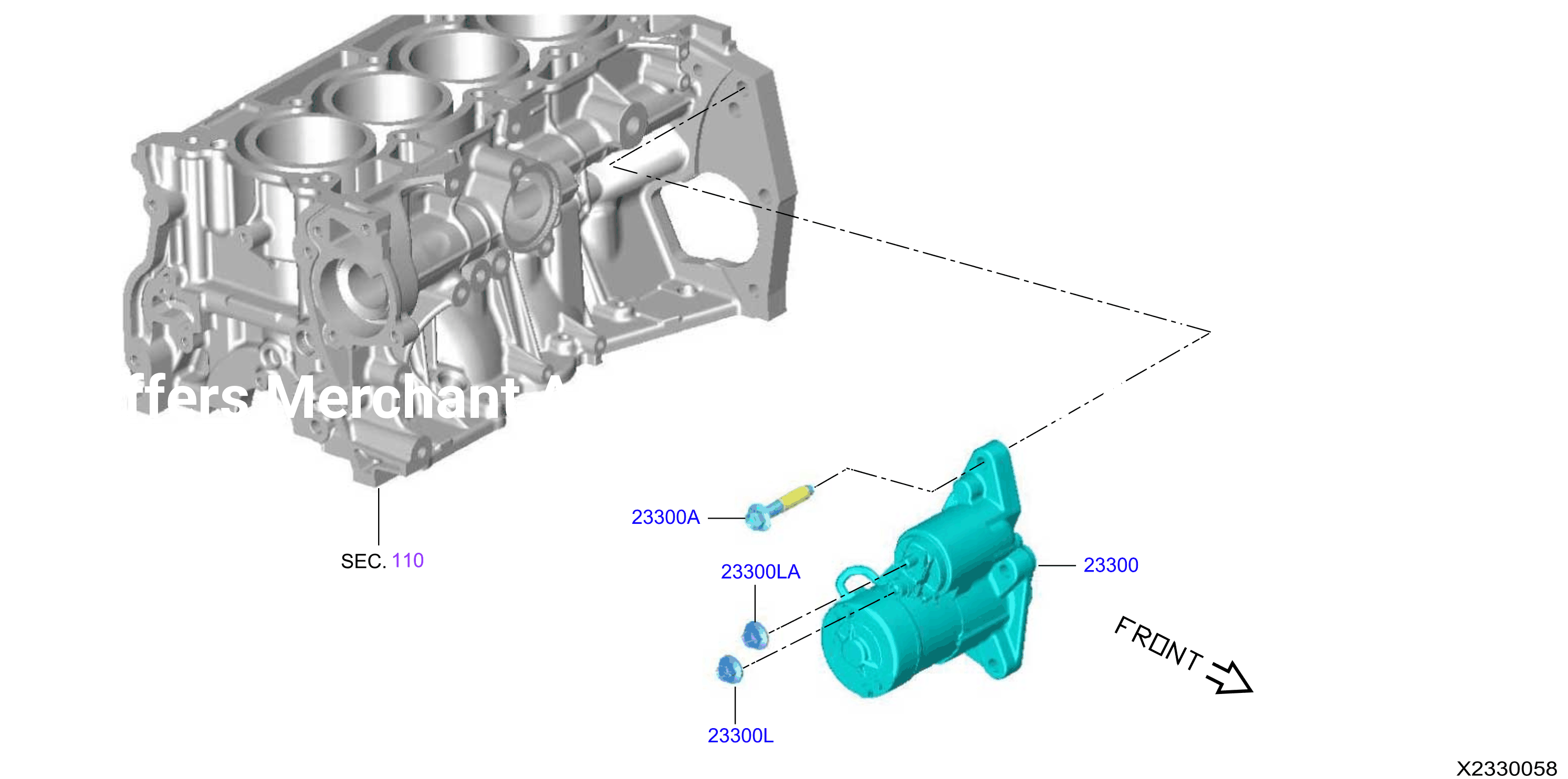 Starter Motor Assy Start Motor
