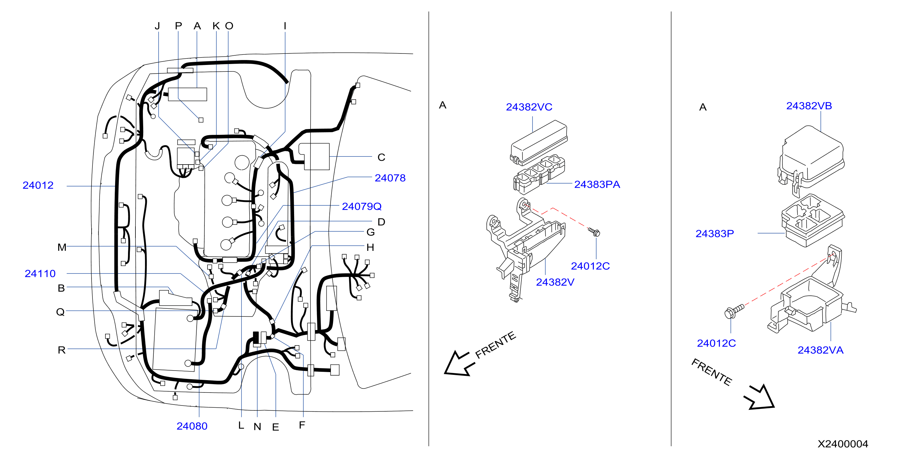 Wiring Engine Room