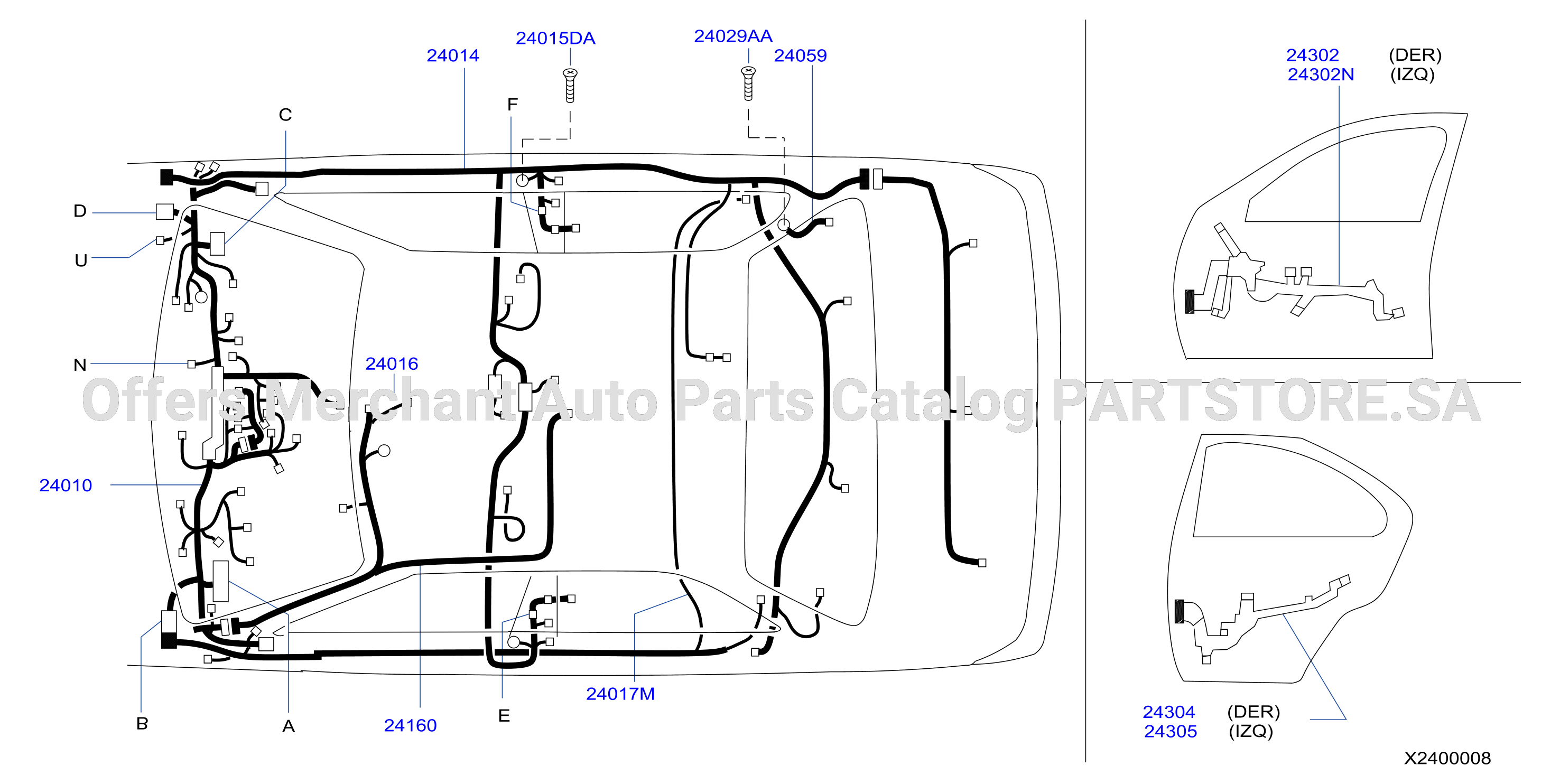 Wiring Body Door