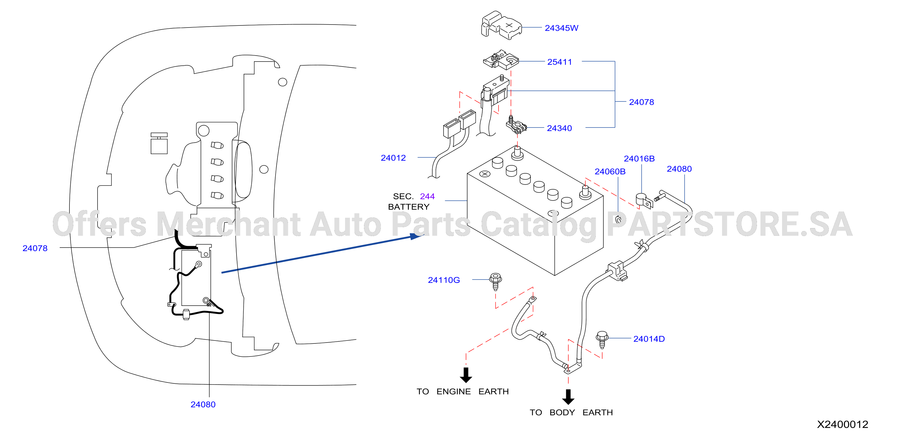 Wiring Battery