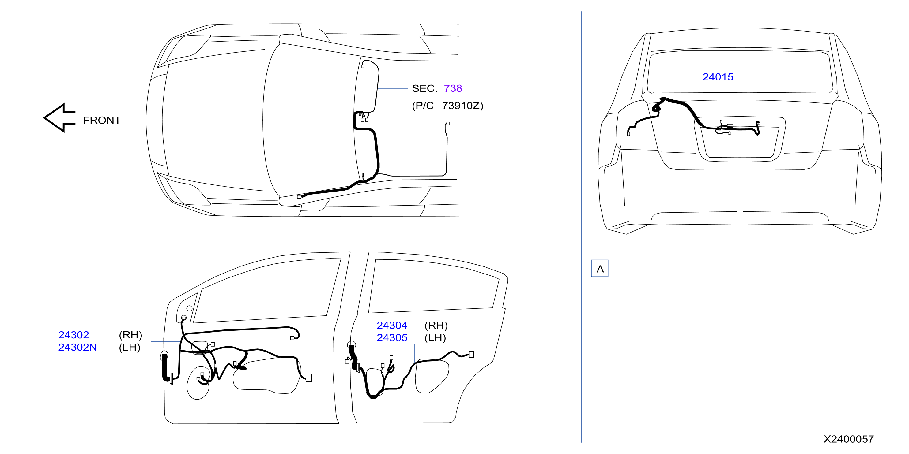 Wiring Roof Door Harness