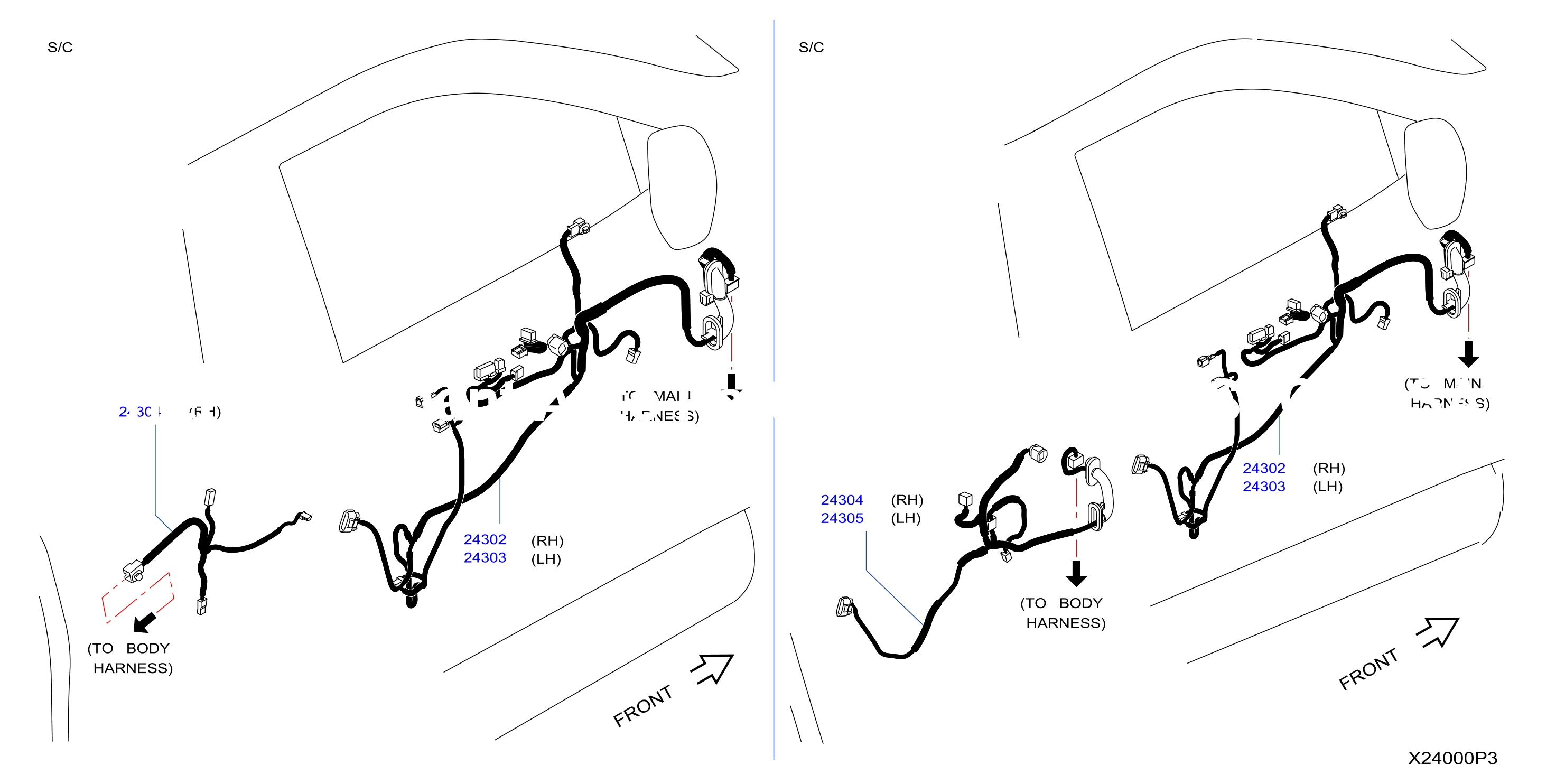 Wiring Door Harness
