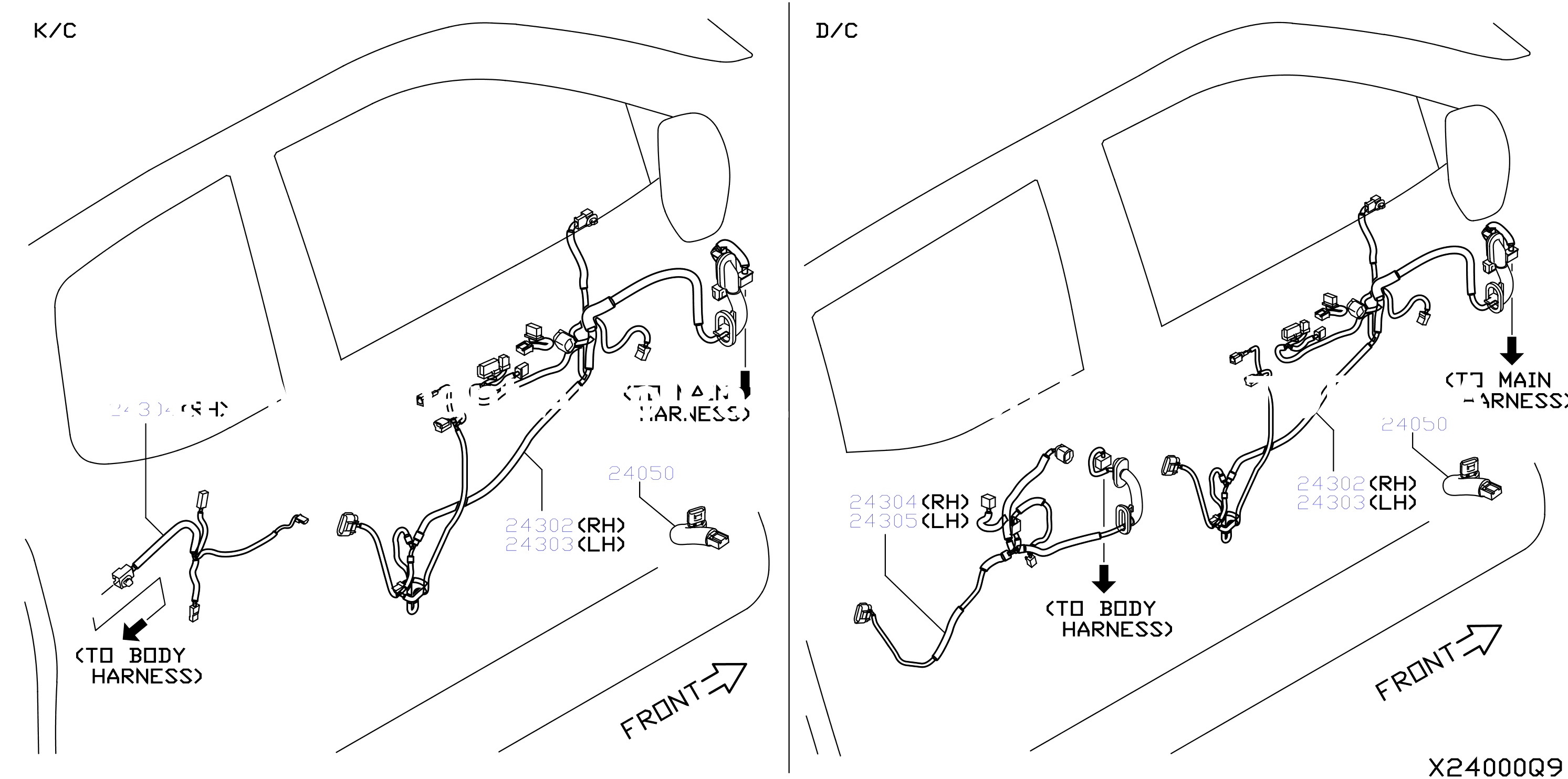 Wiring Door Harness
