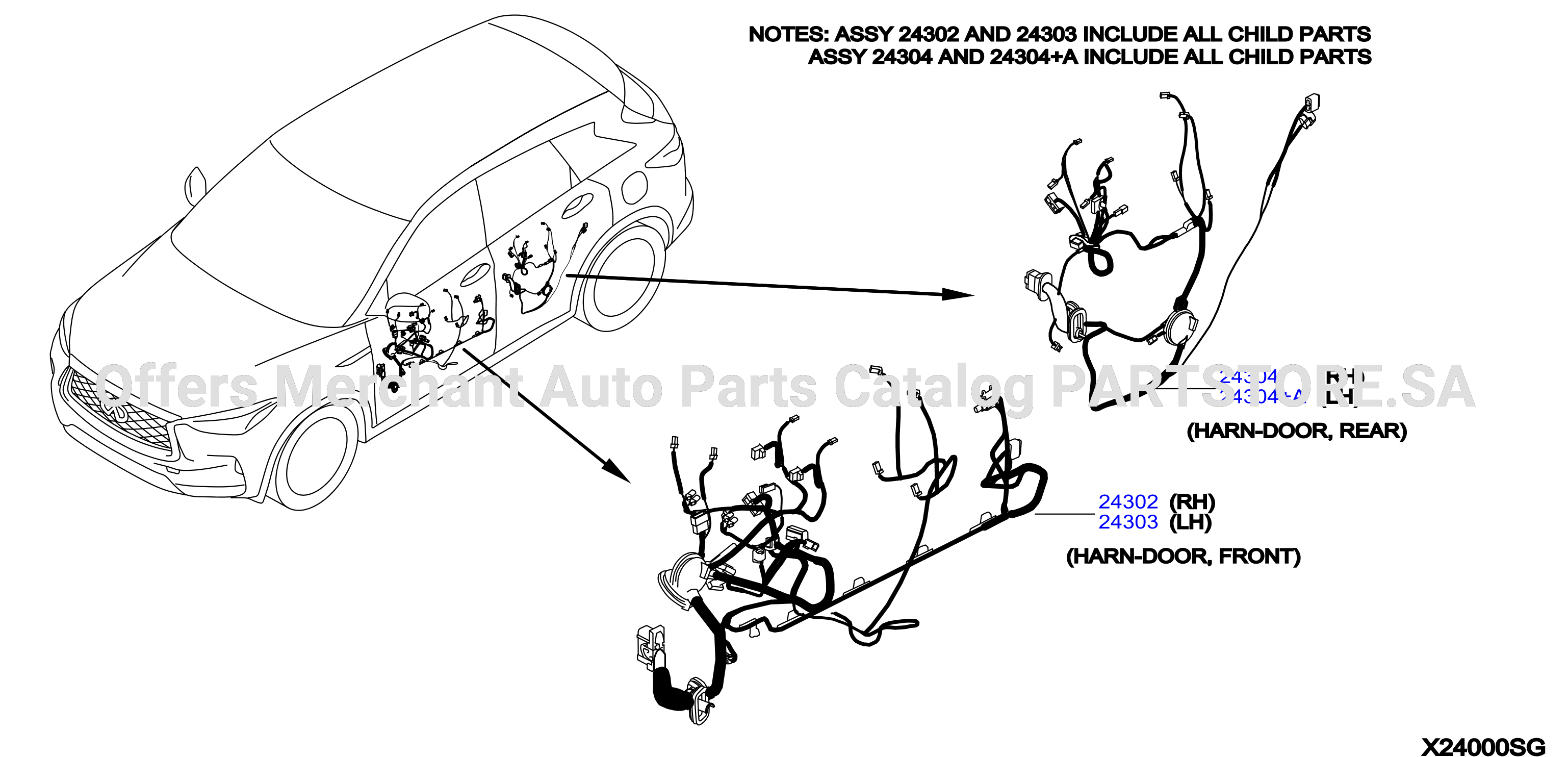 Wiring Door Harness