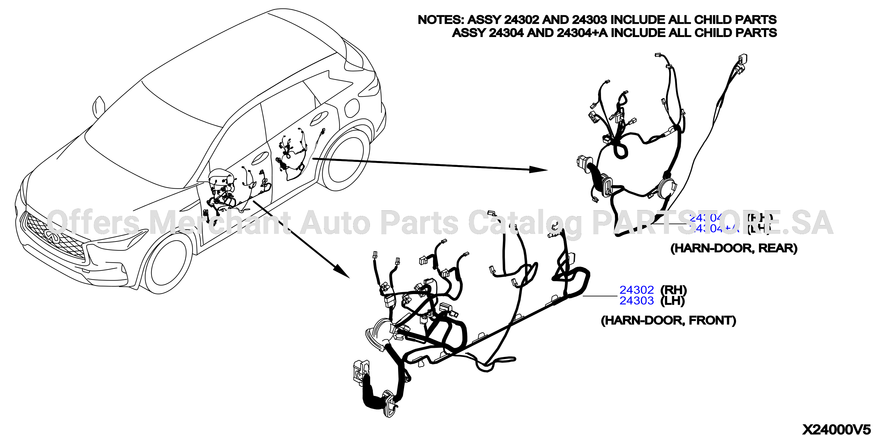 Wiring Door Harness