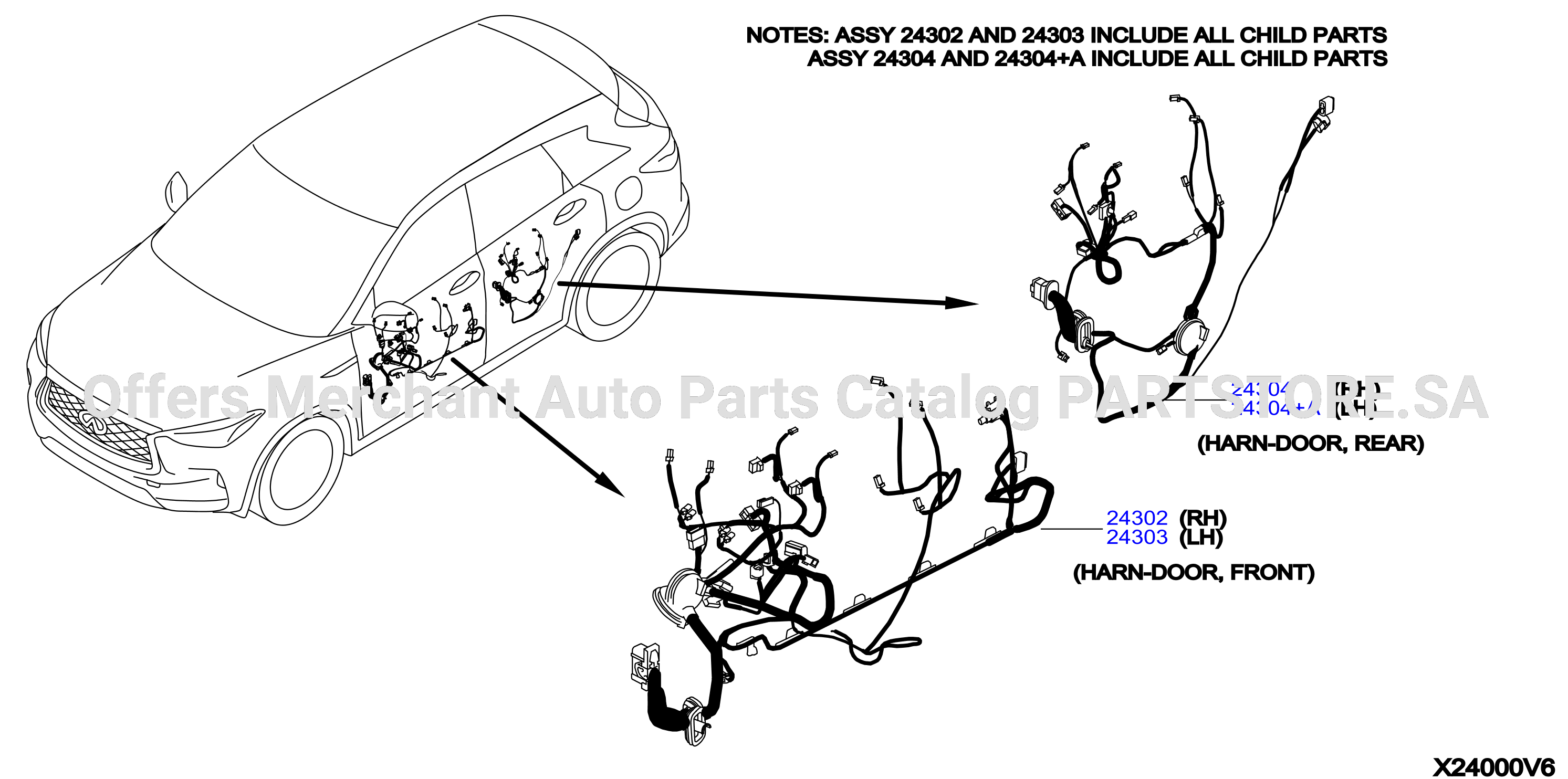 Wiring Door Harness
