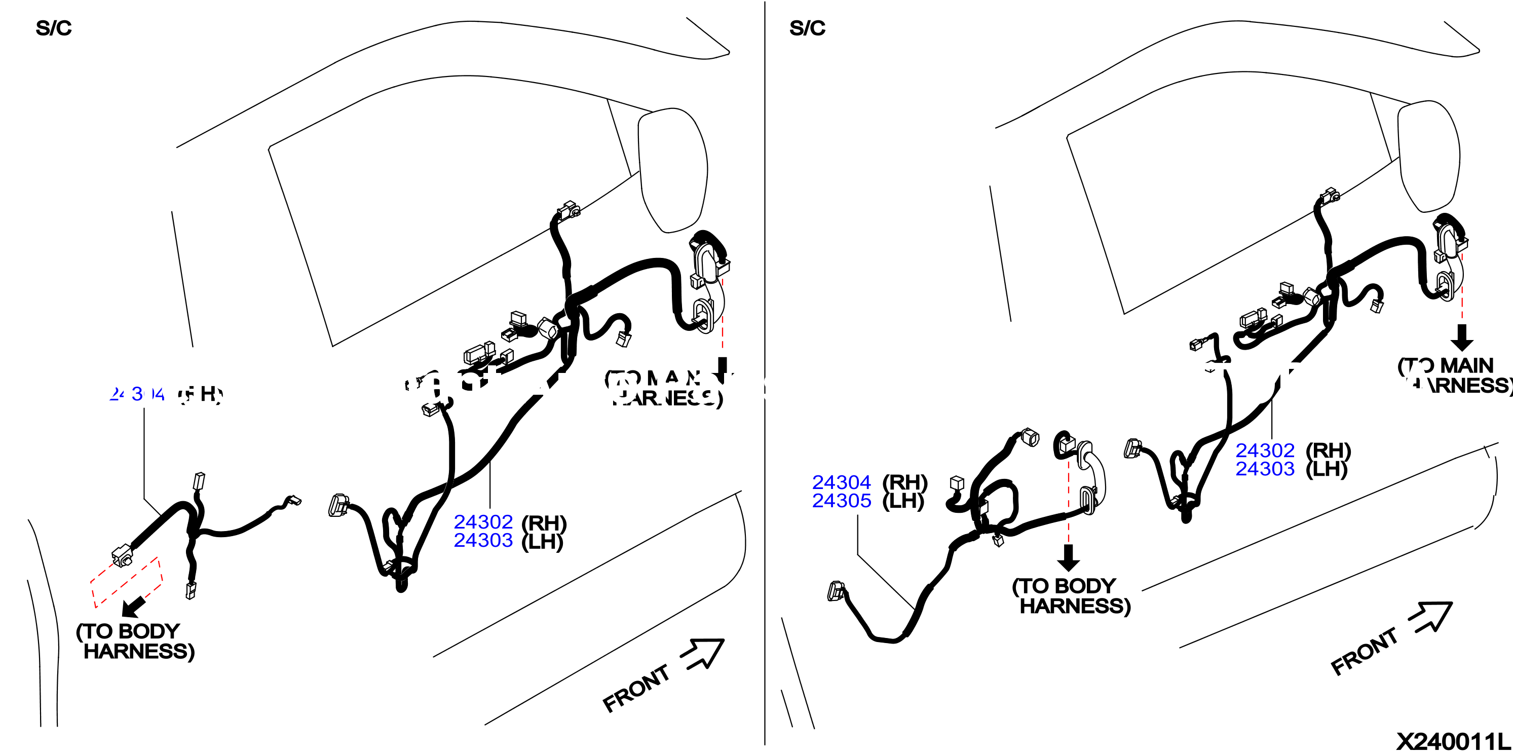 Wiring Door Harness