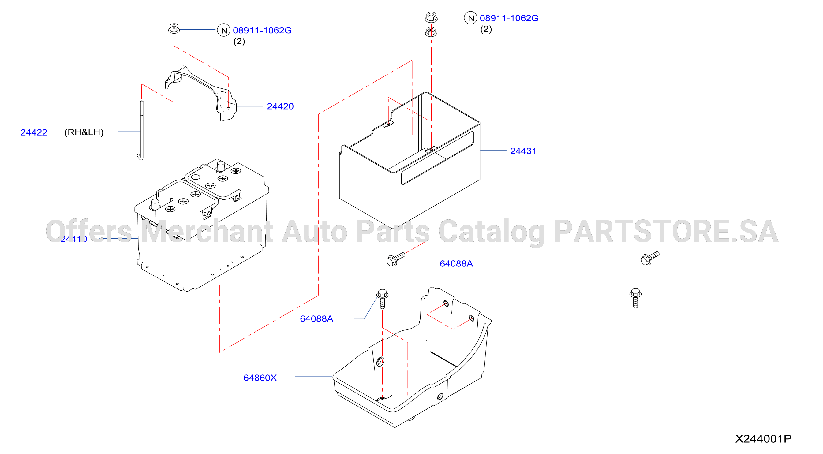 Battery Battery Mounting Battery