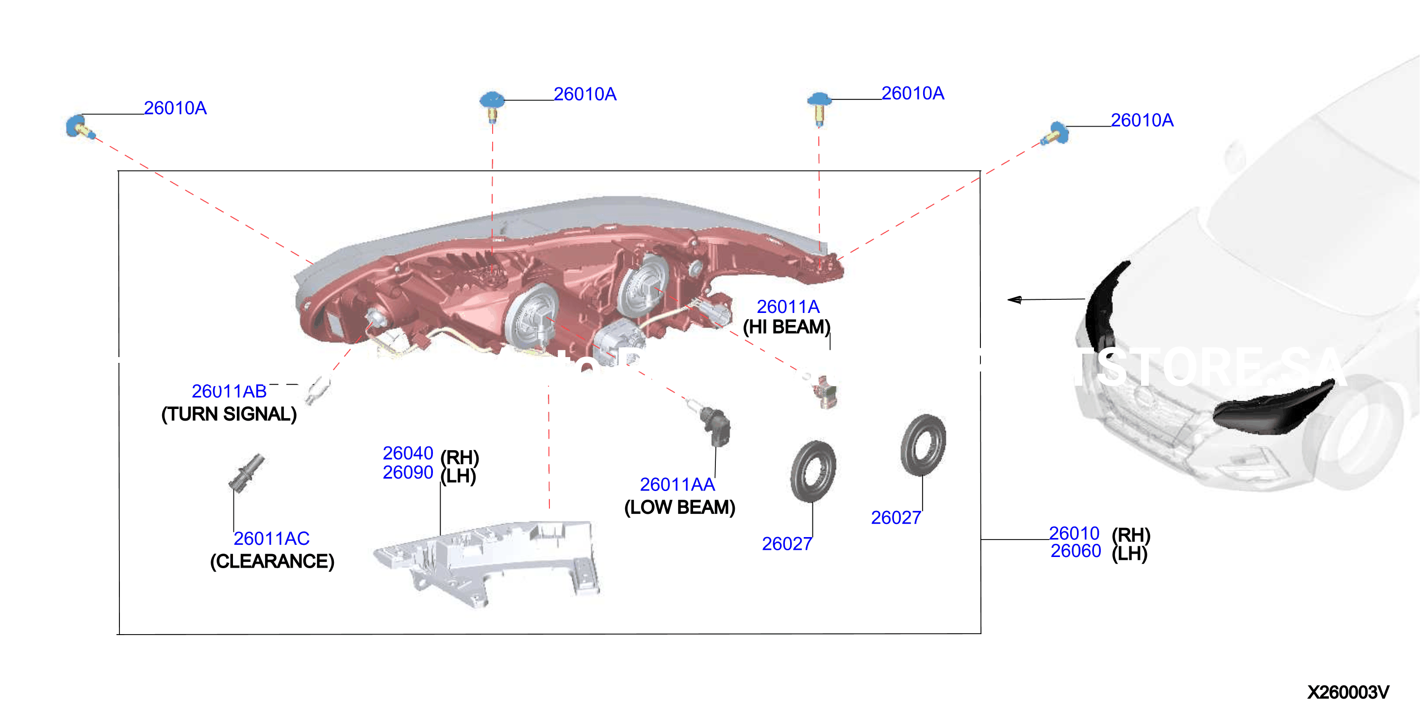 Headlamp Halogen