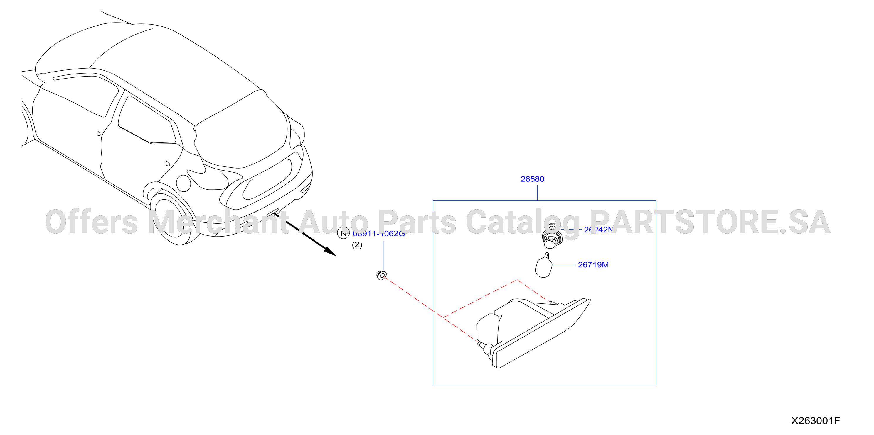 Fog Daytime Running Driving Lamp Fog Lamp Rr