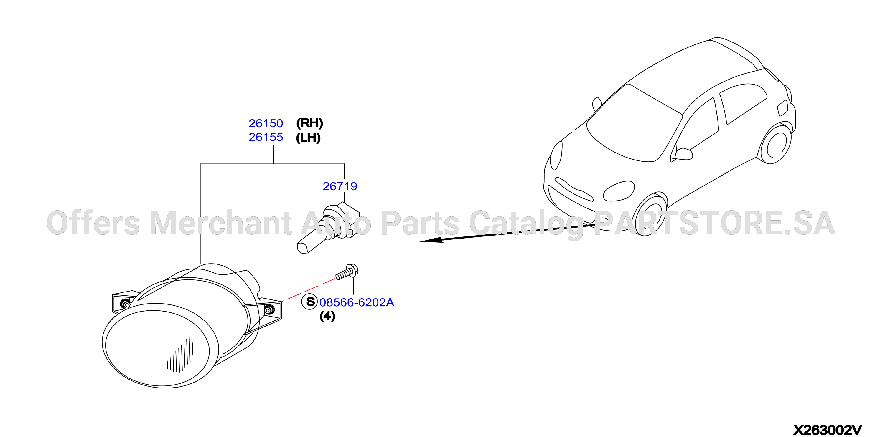 Fog Daytime Running Driving Lamp Fog Lamp