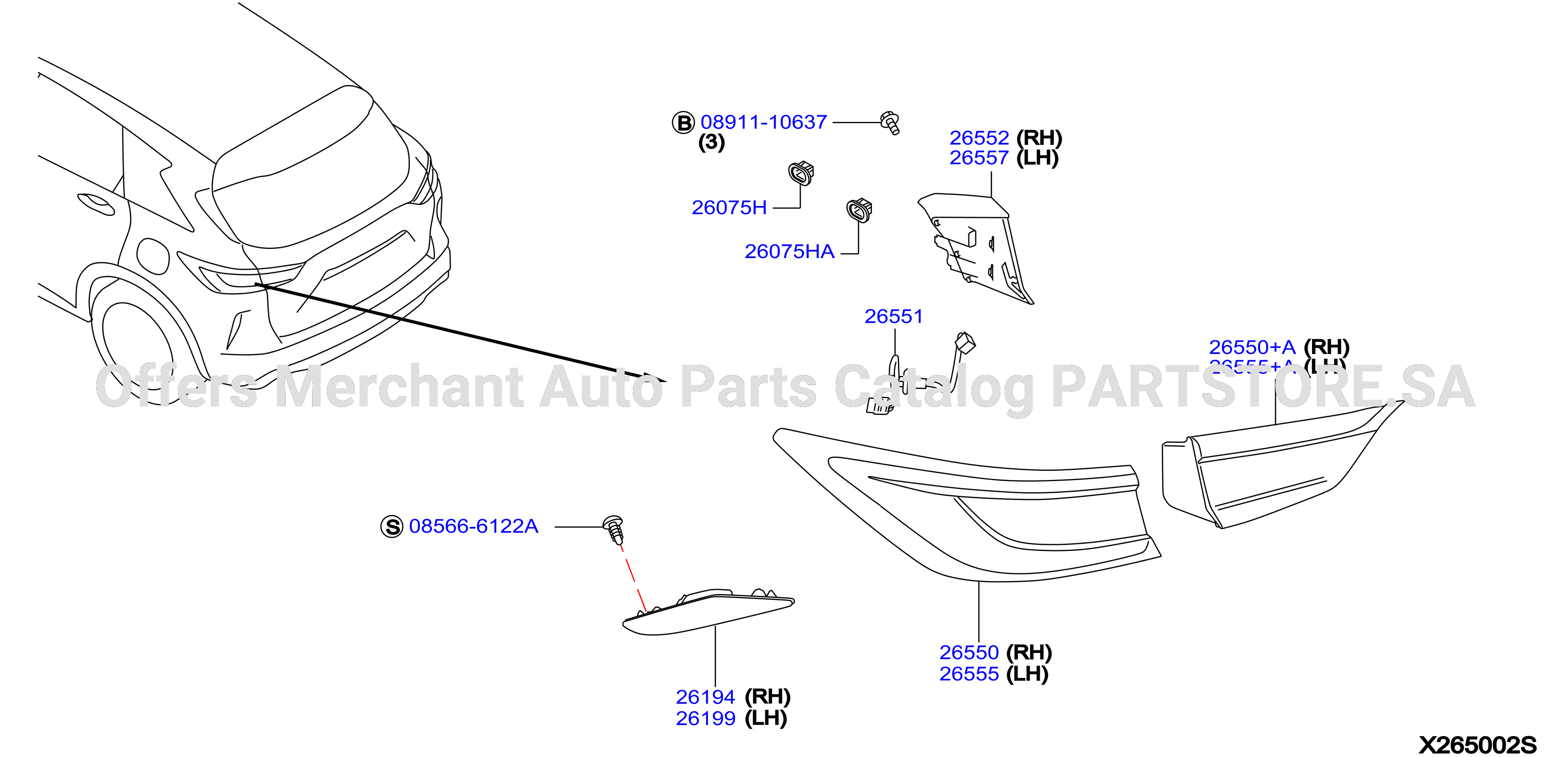 Rear Combination Lamp Rera Combination Lamp