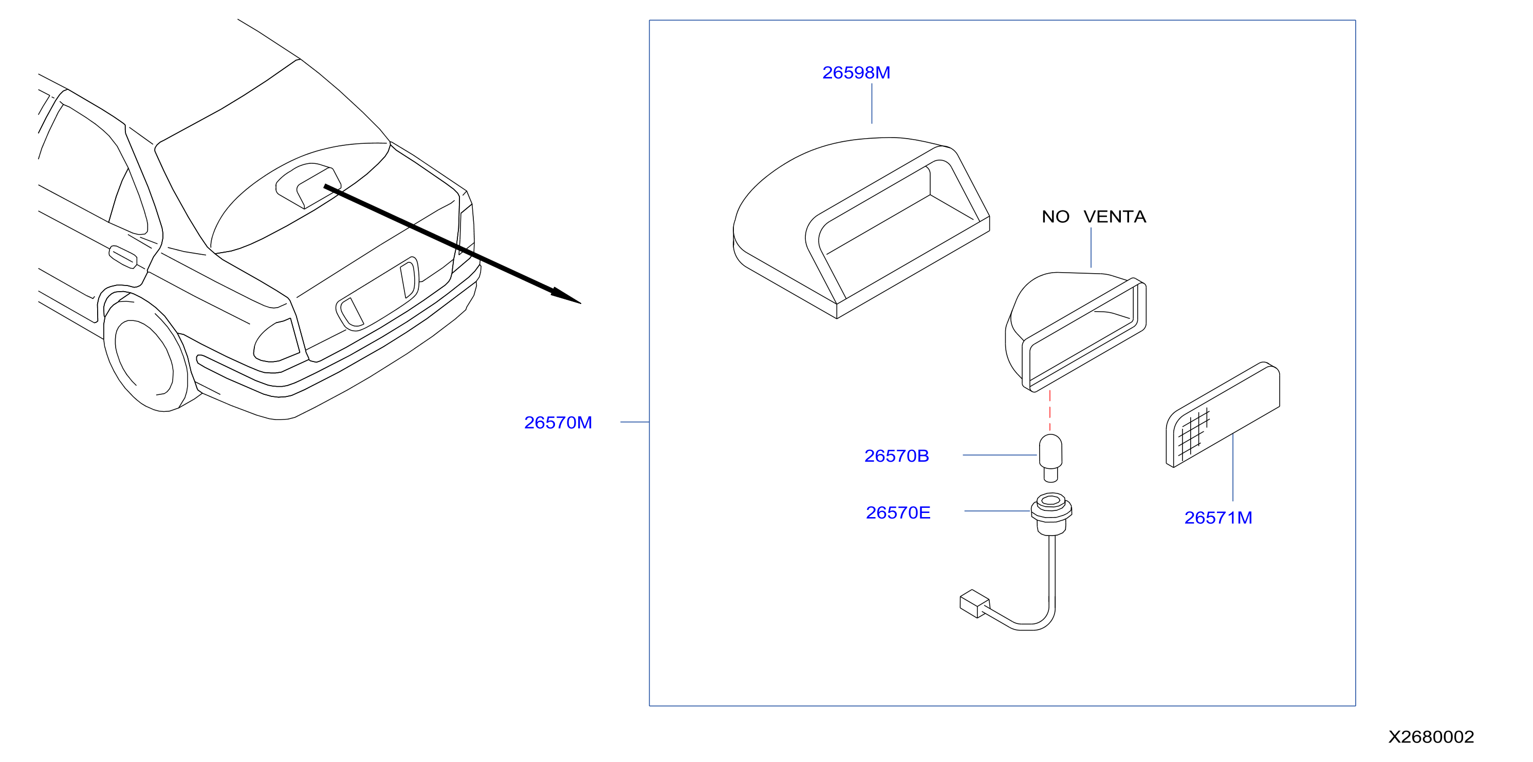 High Mounting Stop Lamp Rr Parshelf