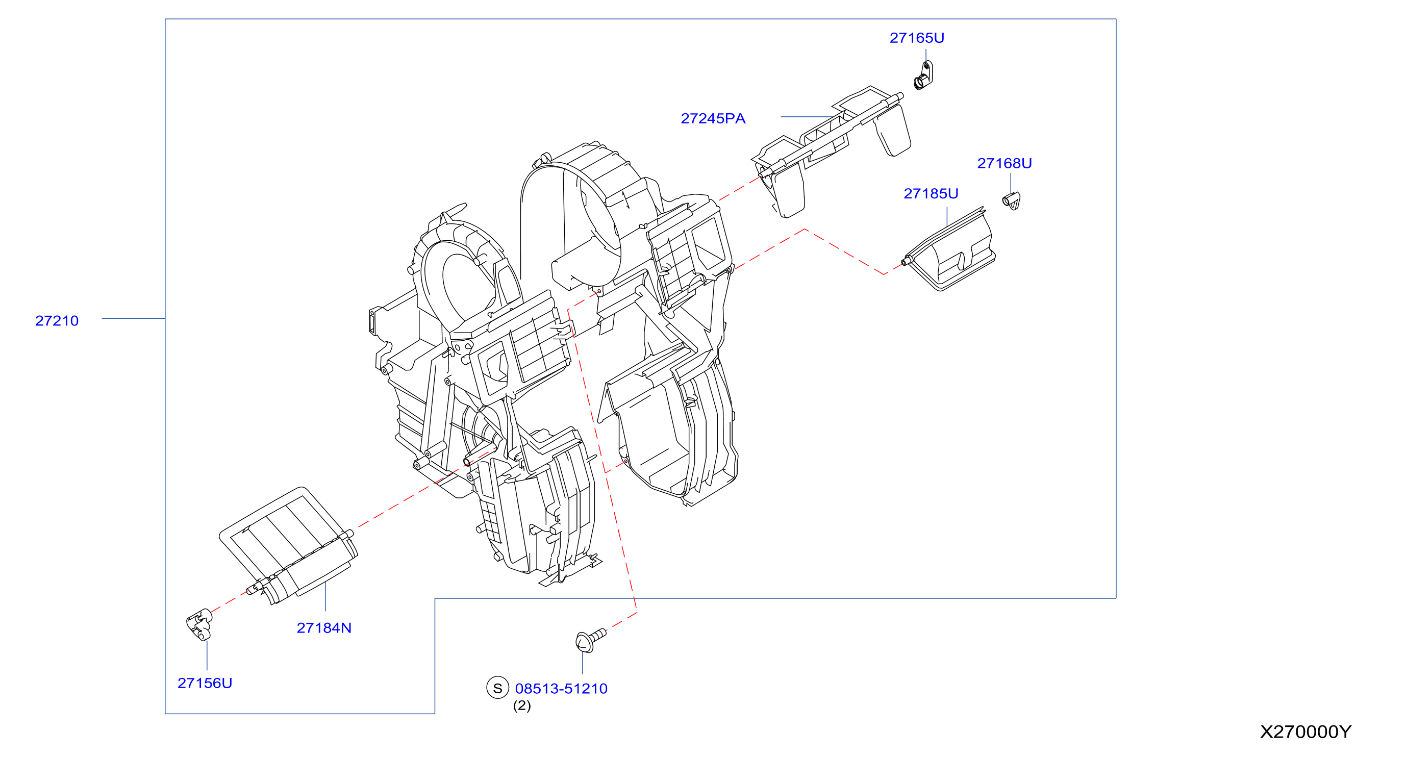 Heater Blower Unit Blower Unit