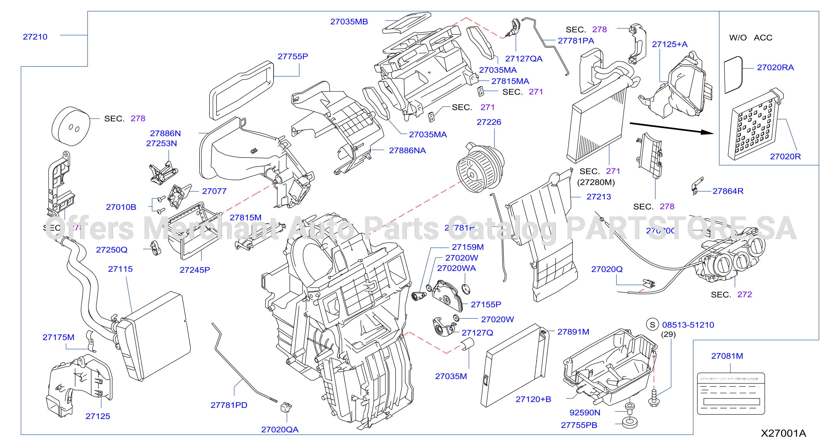 Heater Blower Unit Heater Fr