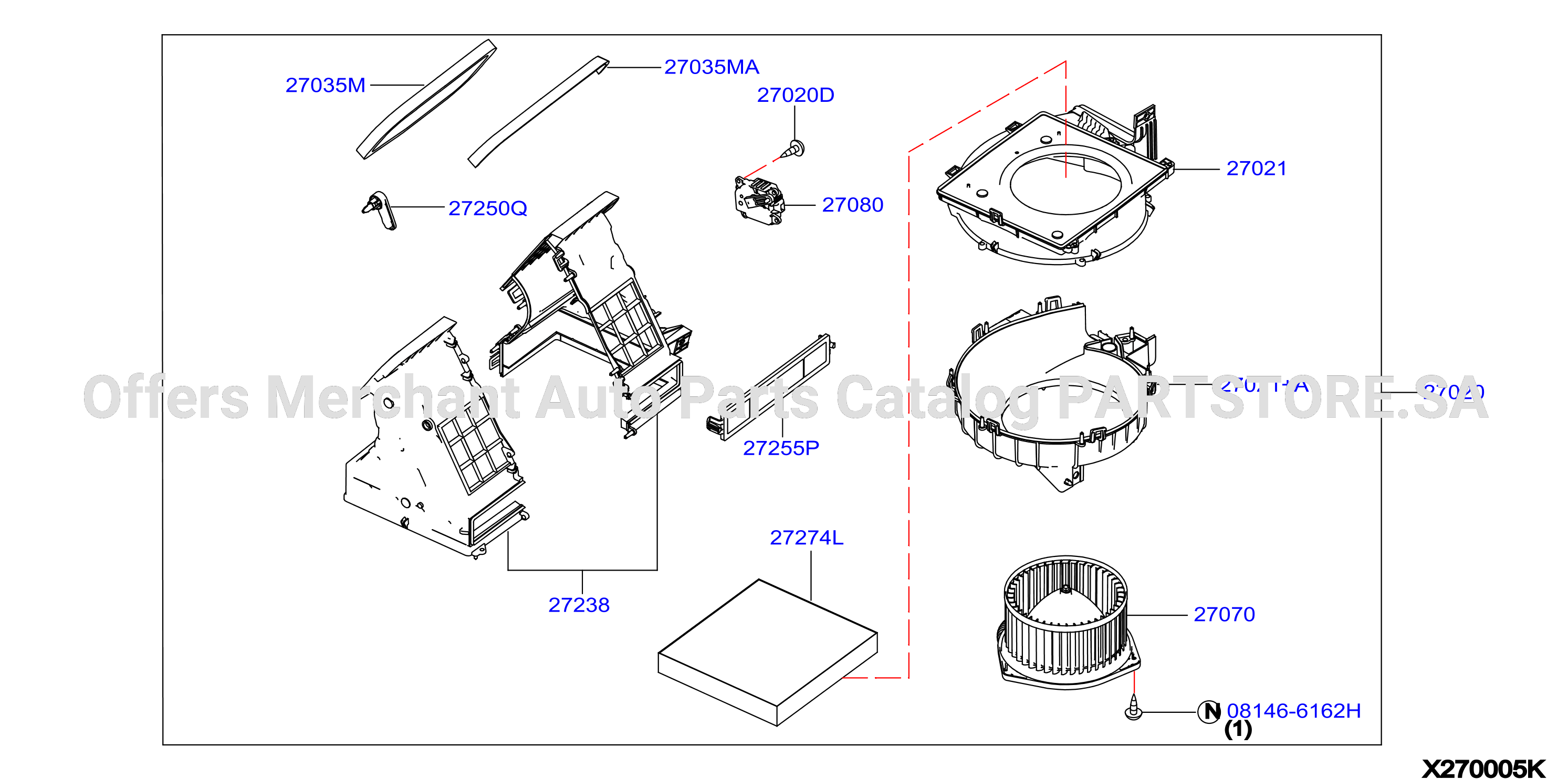 Heater Blower Unit Blower Unit 2
