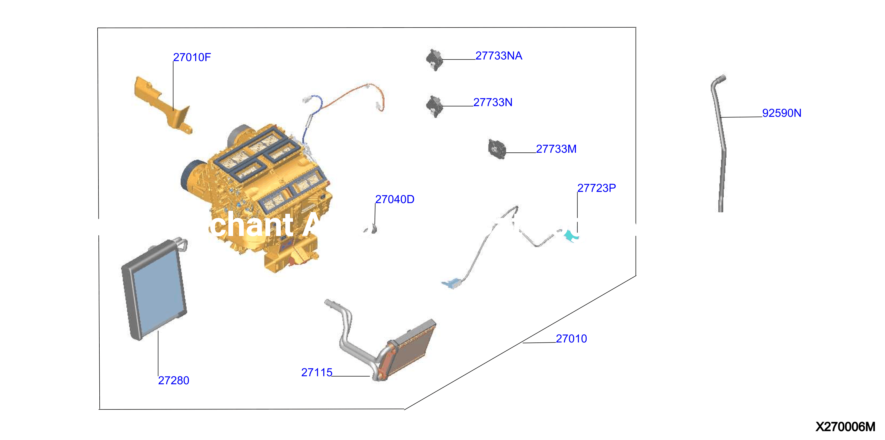 Heater Blower Unit Heater Fr