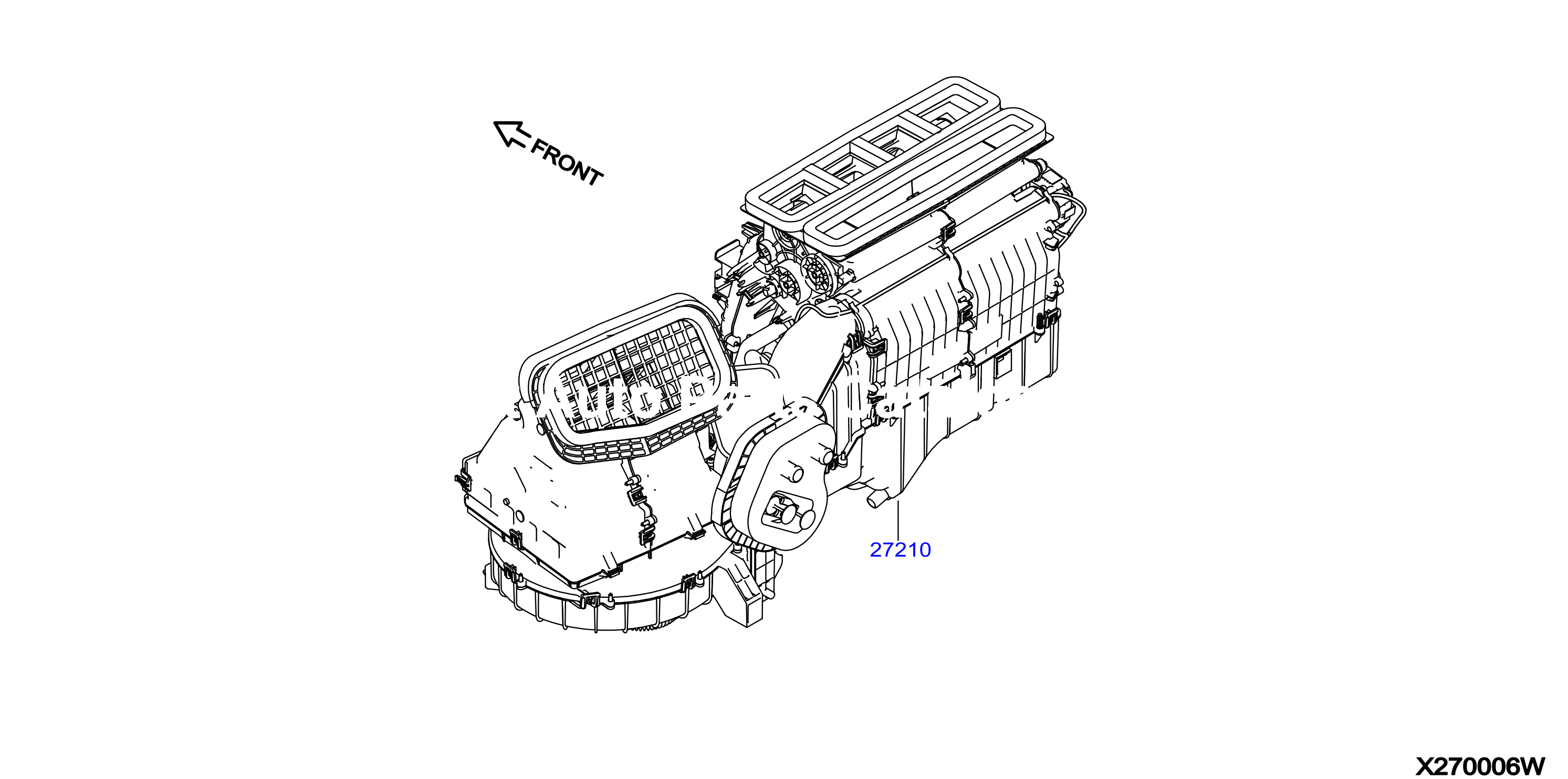 Heater Blower Unit Heating Unit