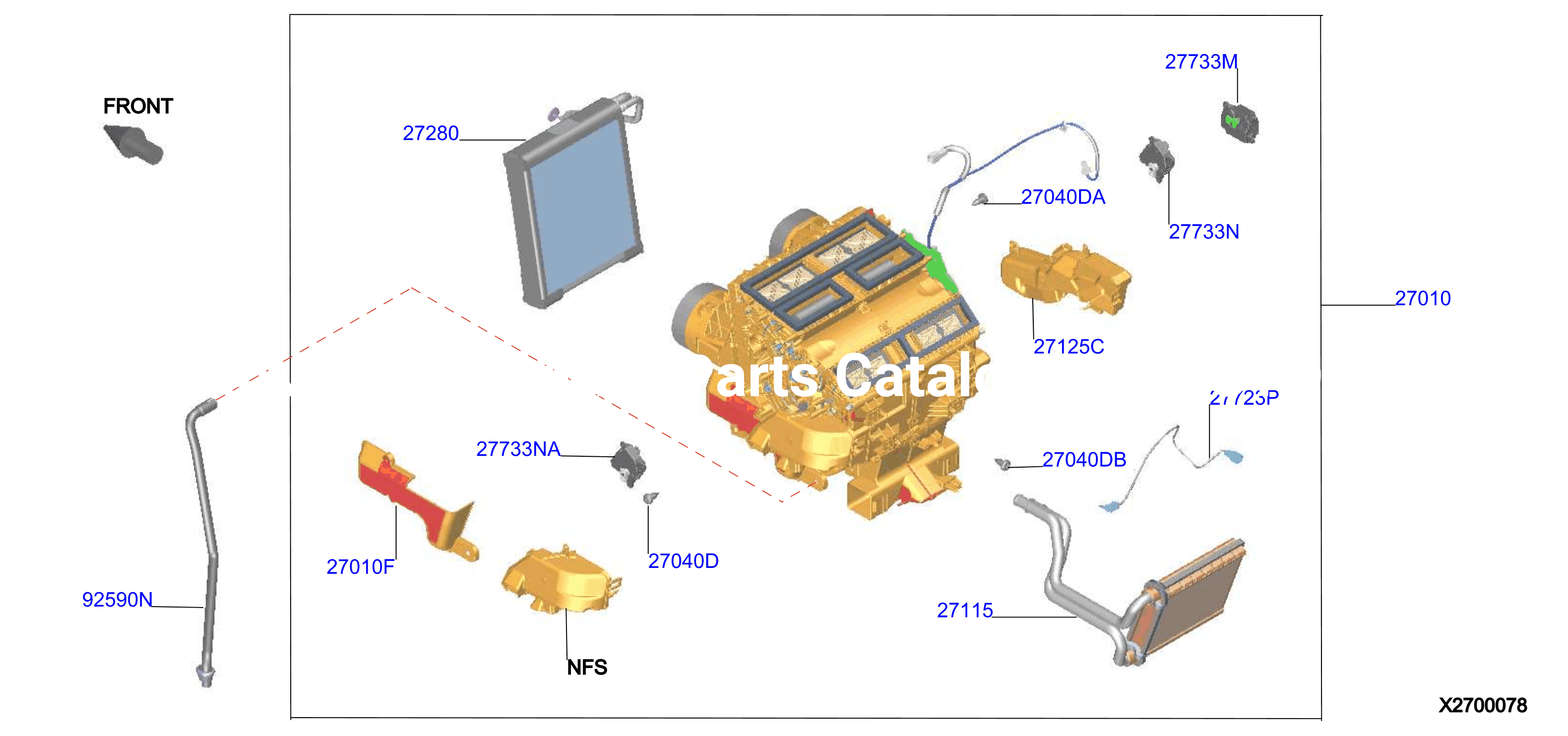 Heater Blower Unit Heater Fr