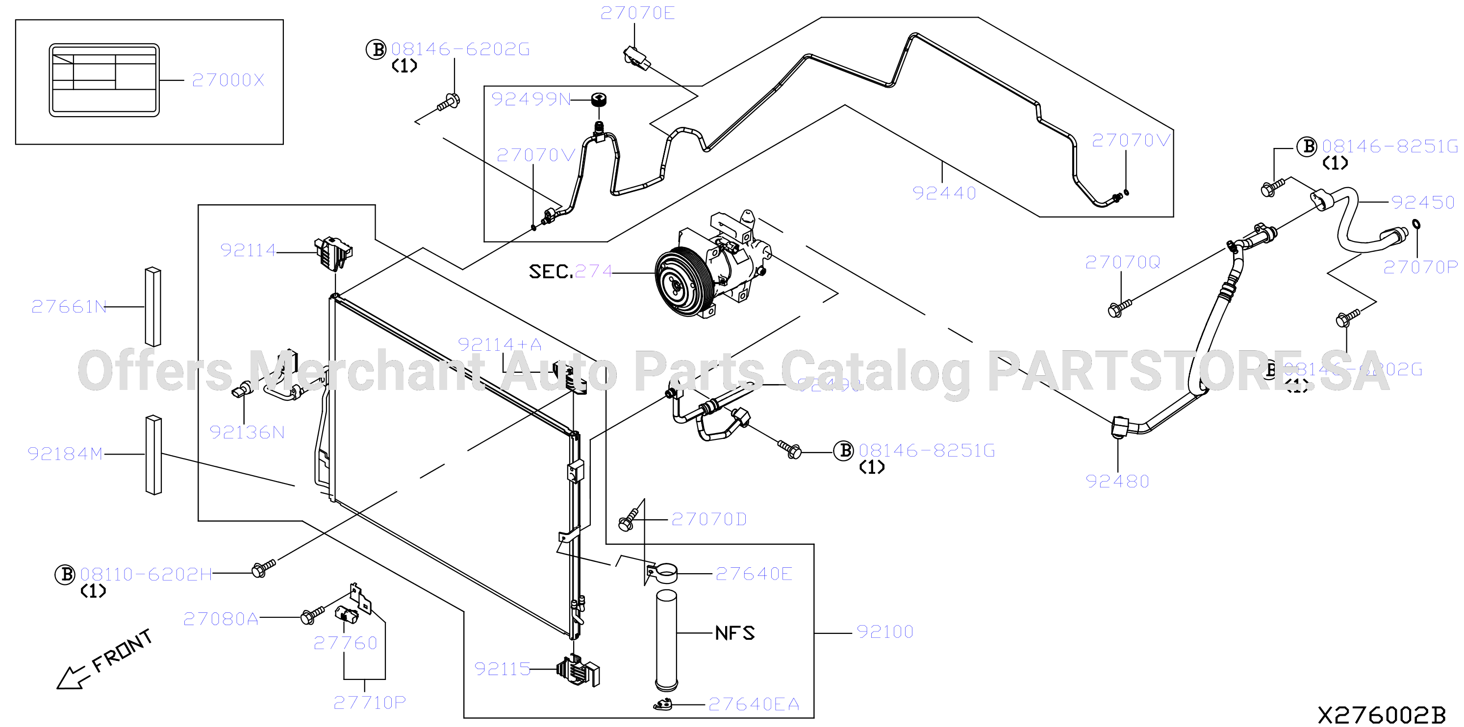 Condenser Liquid Tank Piping Condenser Liquid Tank Piping