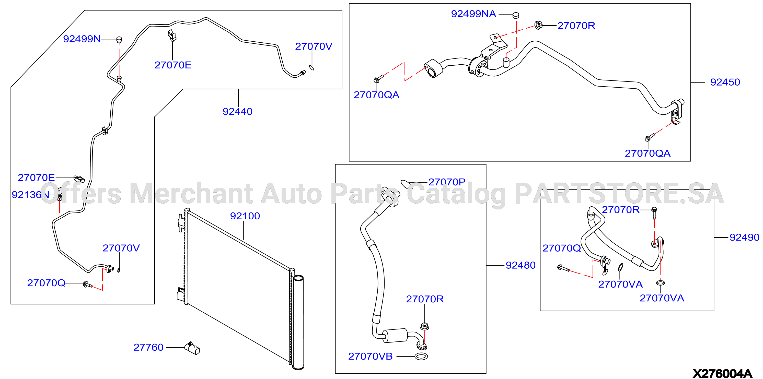 Condenser Liquid Tank Piping