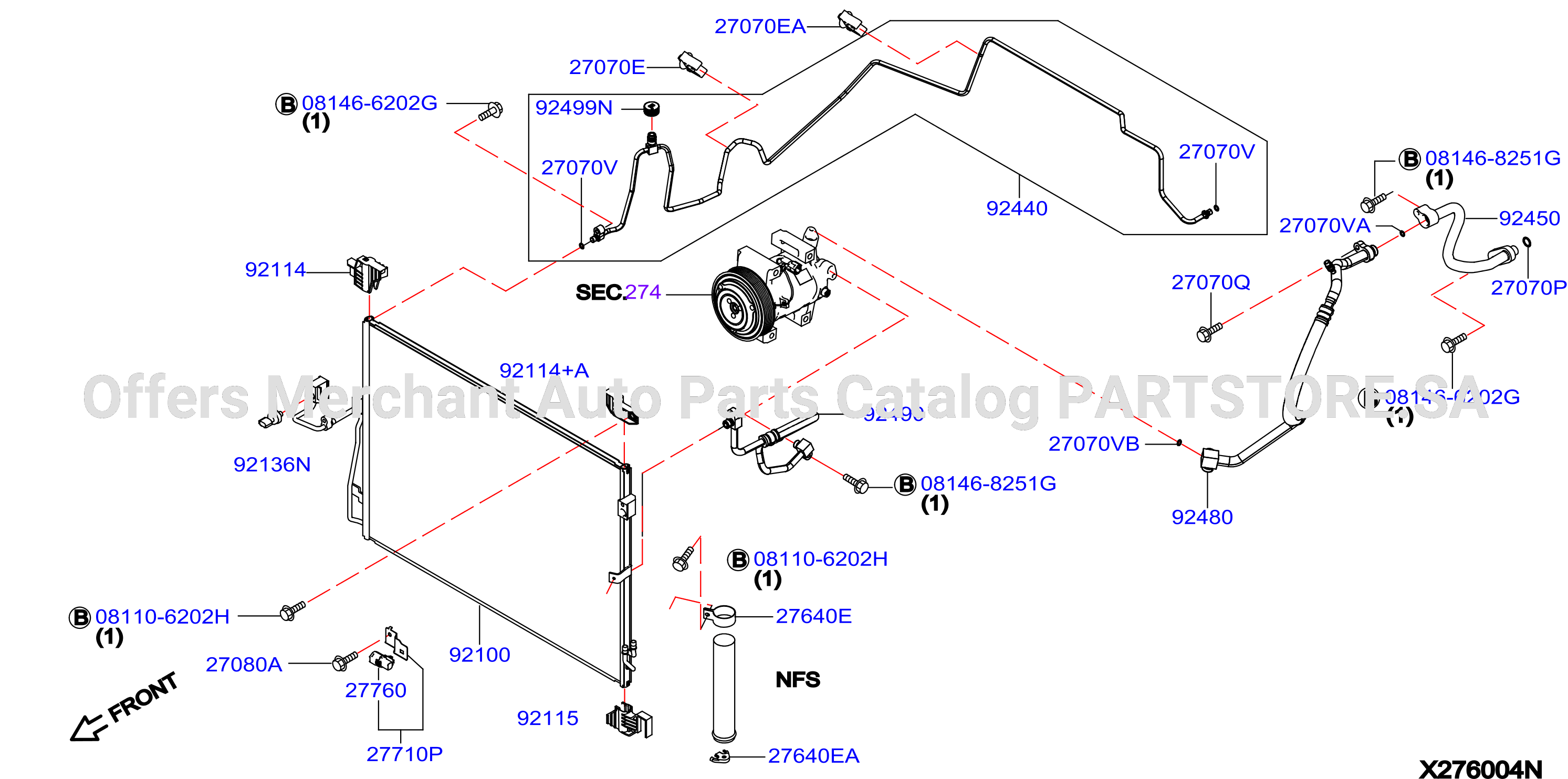 Condenser Liquid Tank Piping Condenser Liquid Tank Piping