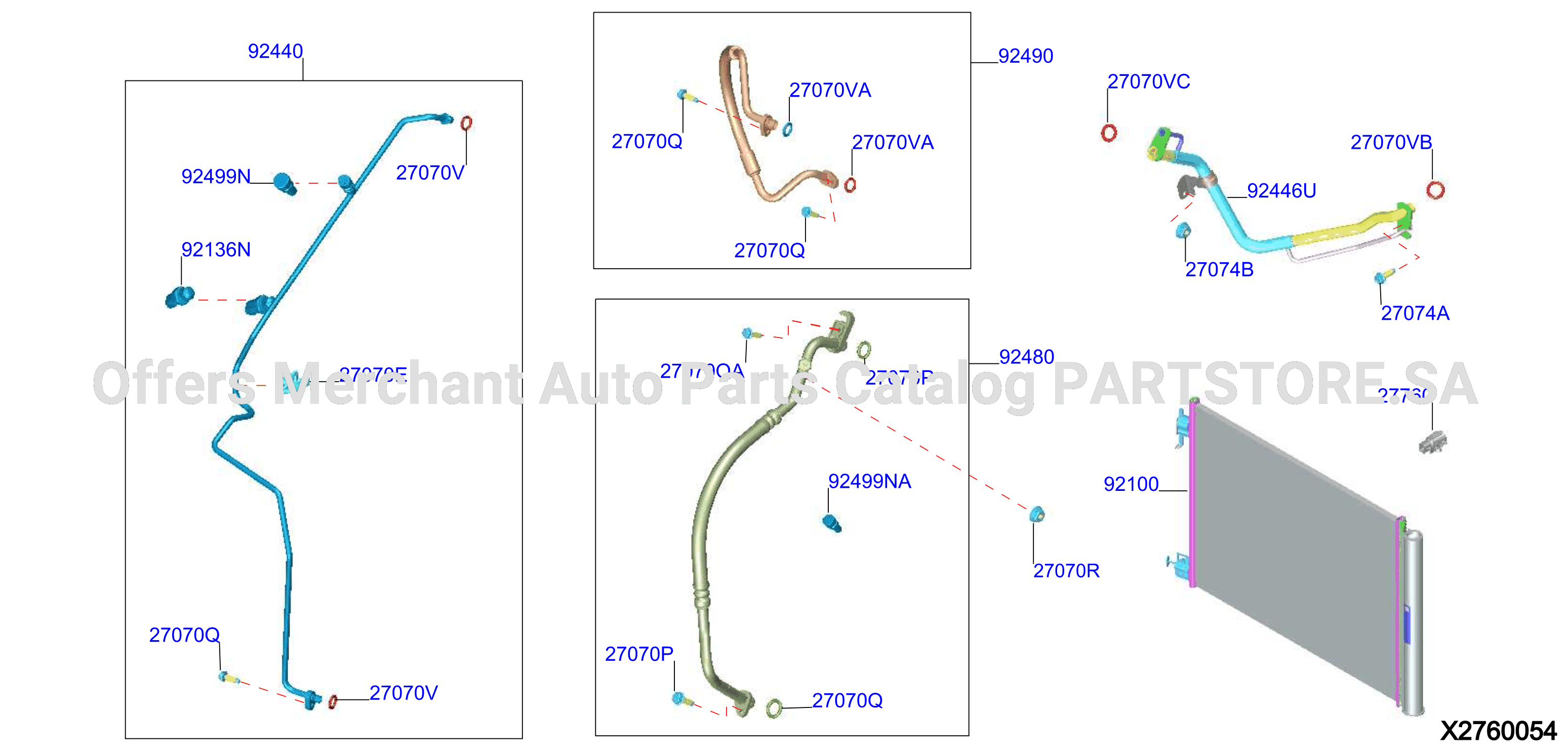 Condenser Liquid Tank Piping