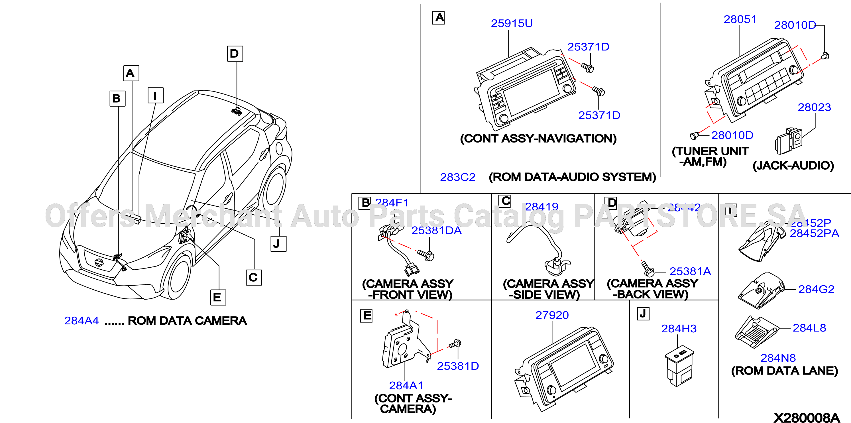Audio Visual Audio Unit Car