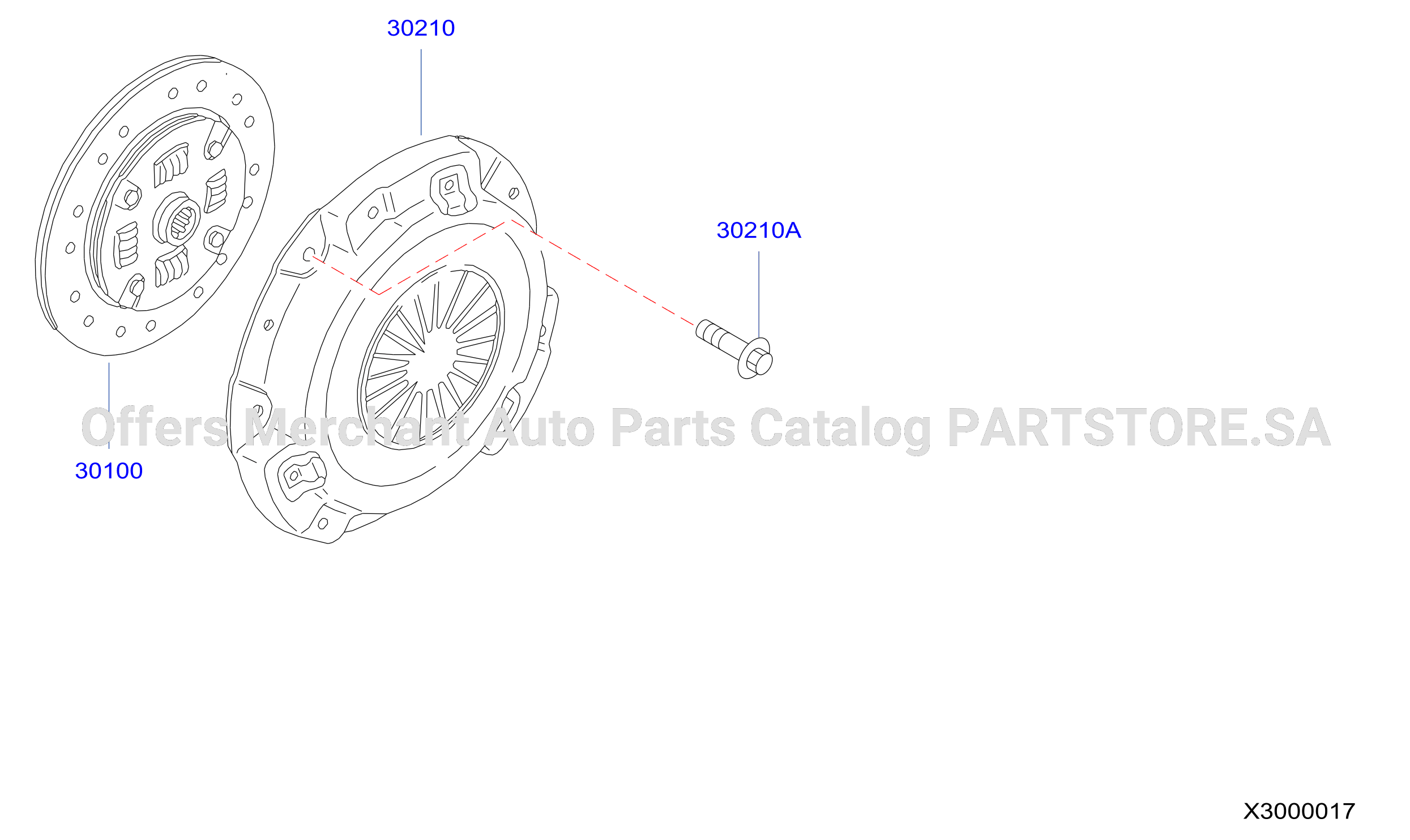 Clutch Cover Disc Release Parts