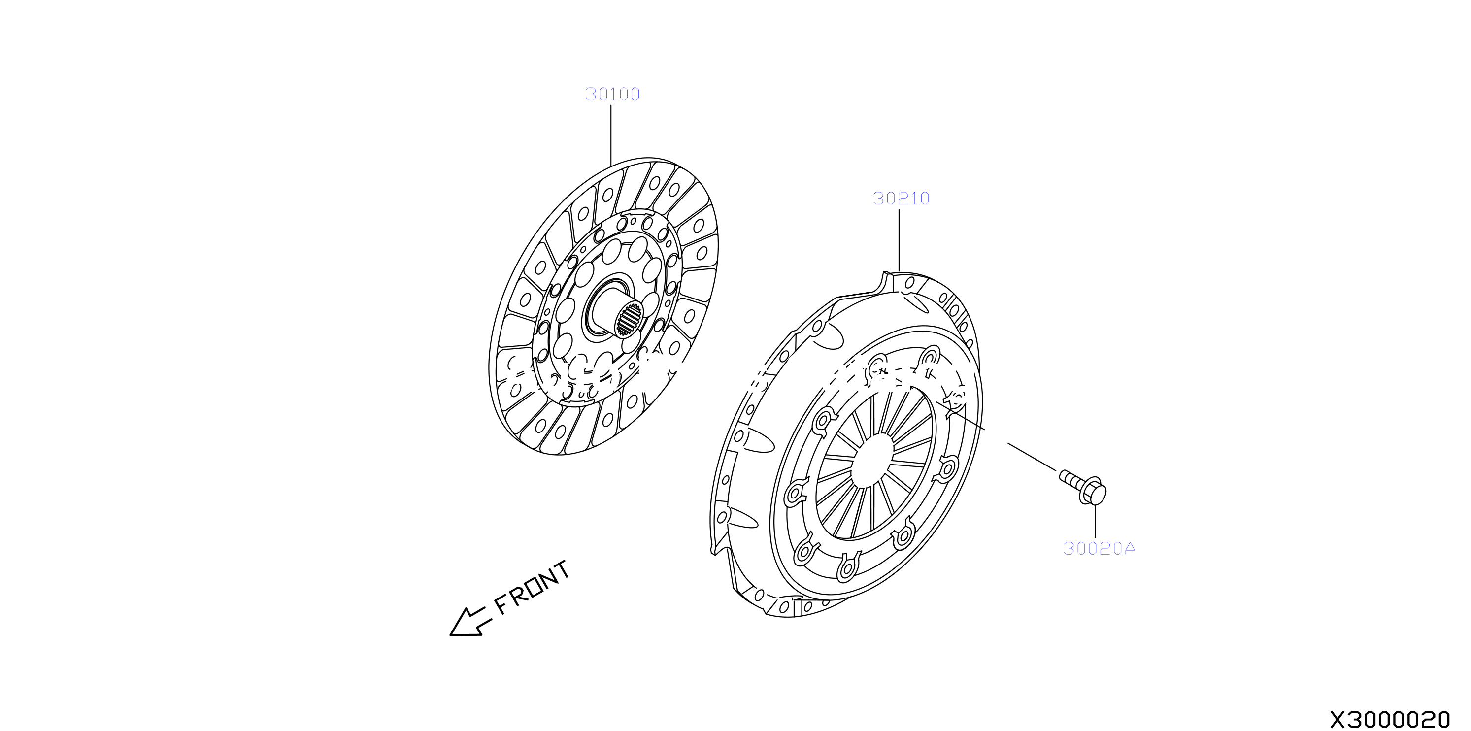 Clutch Cover Disc Release Parts Clutch Cover