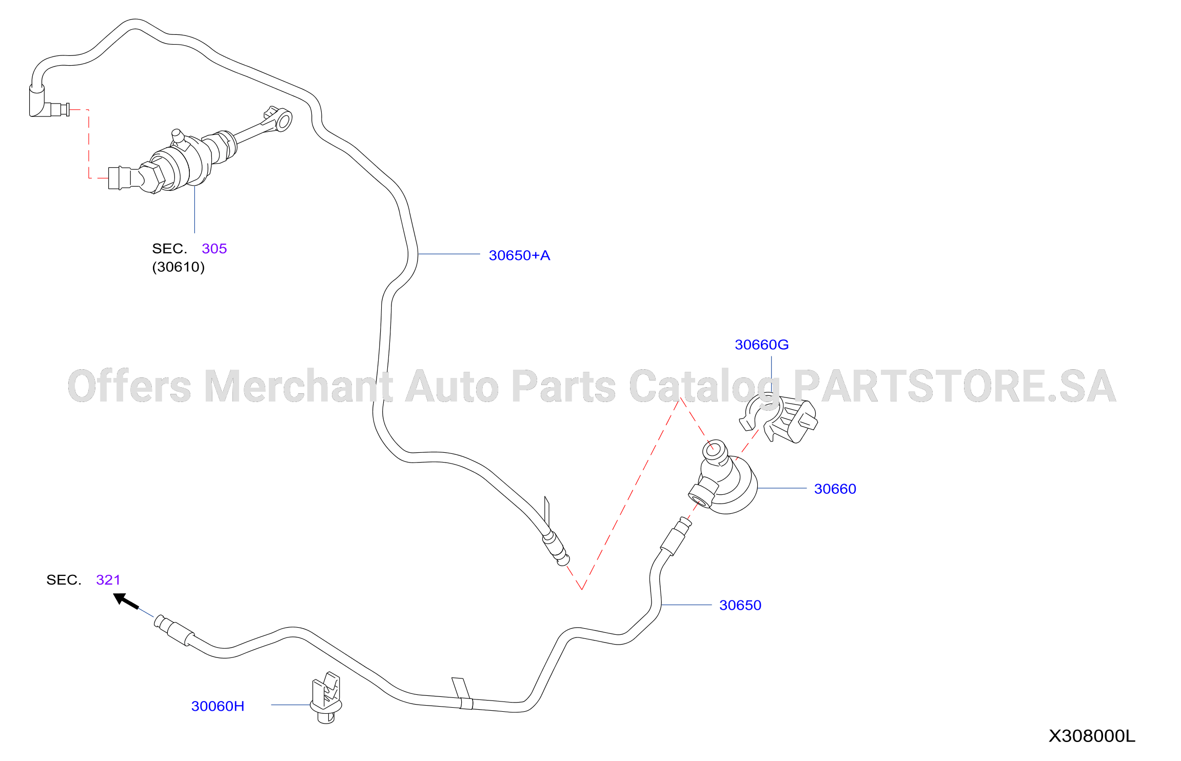 Clutch Piping Cluth Piping