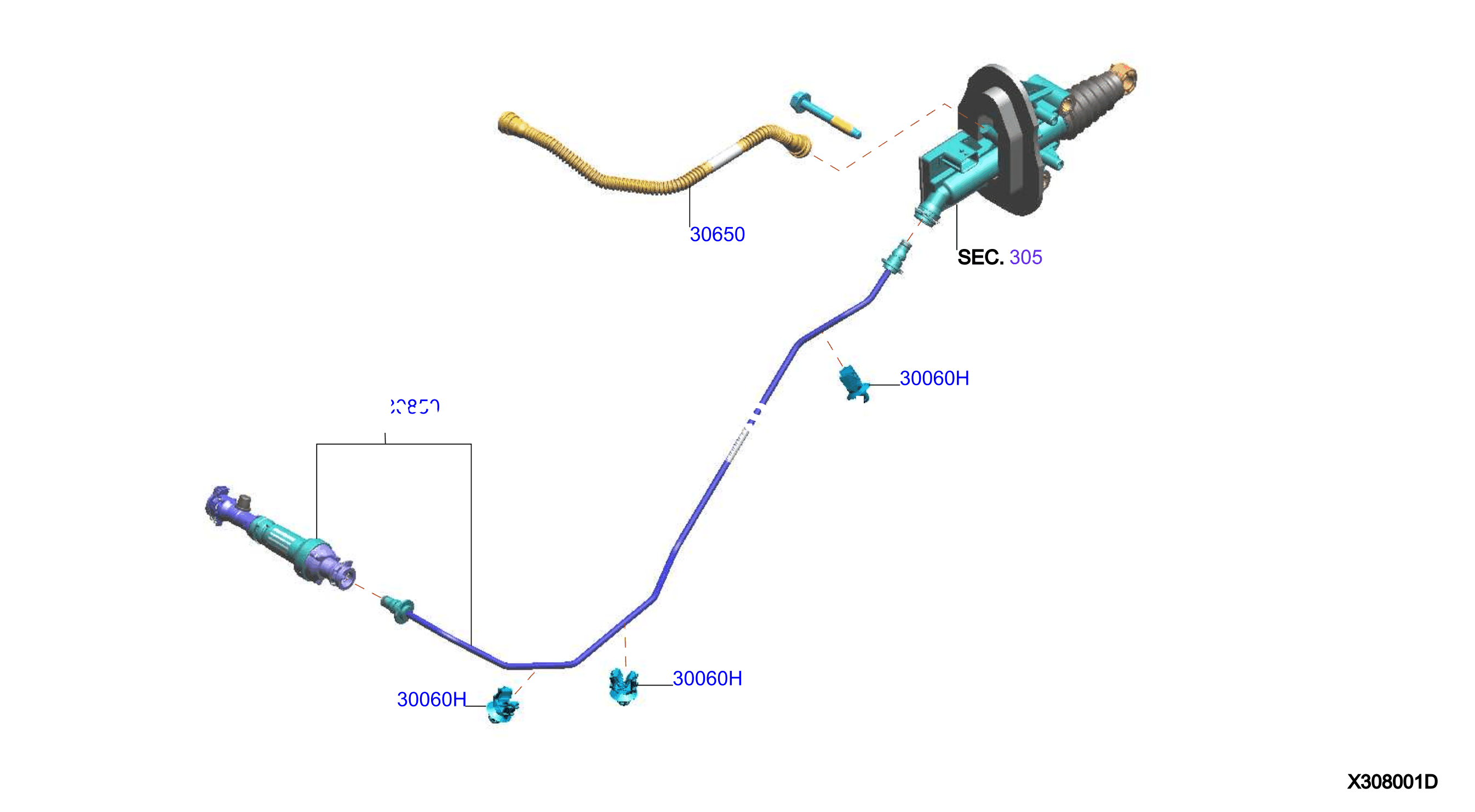 Clutch Piping