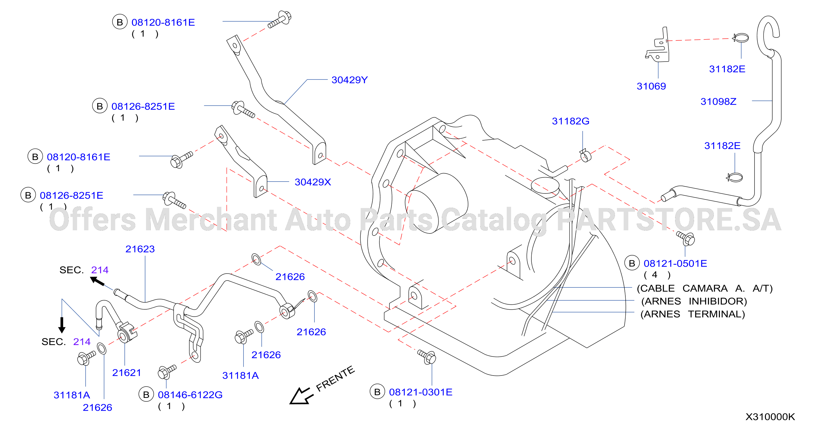 Auto Transmission Transaxle Fitting Oil Cooler Tube Parts