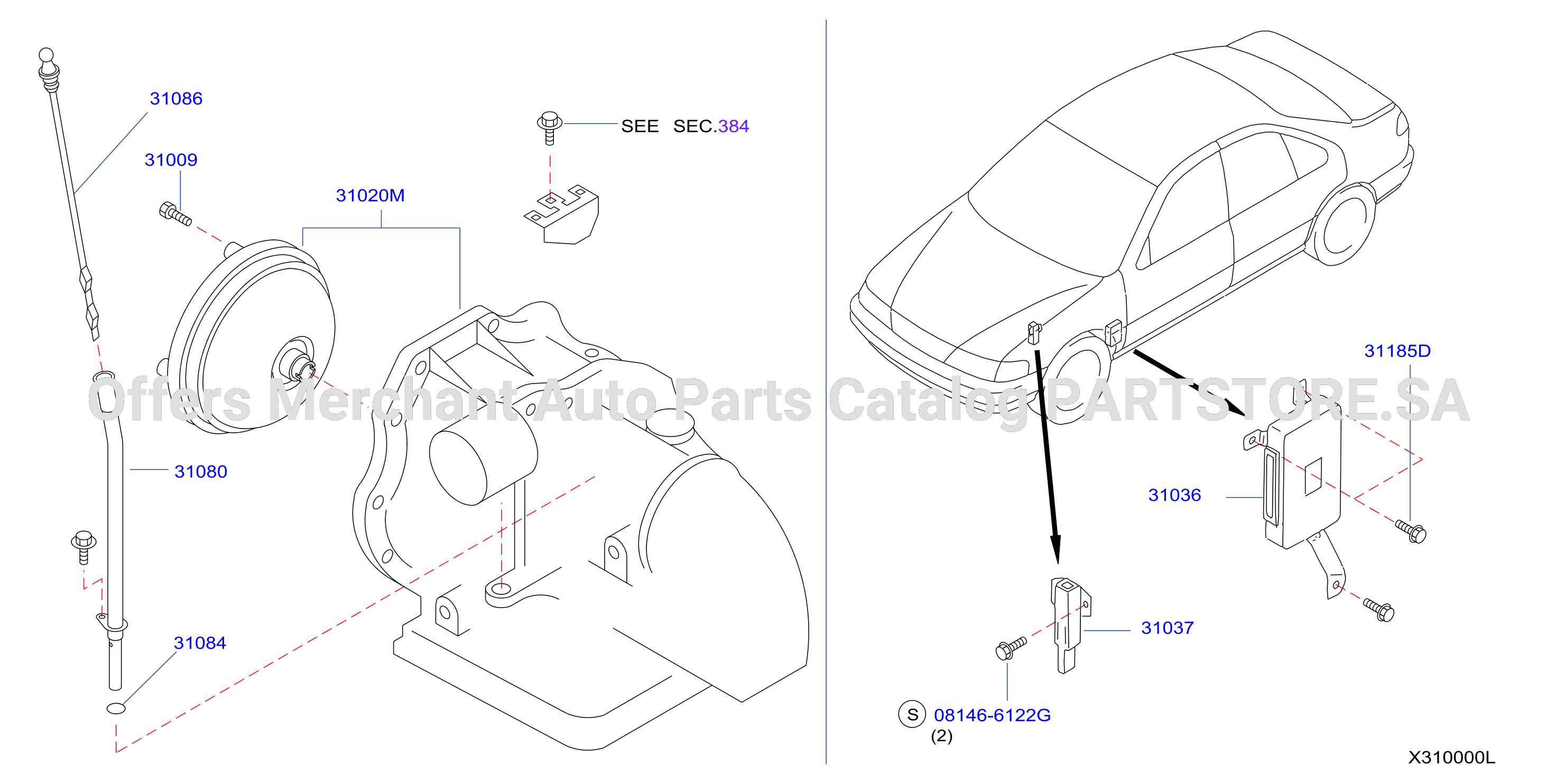 Auto Transmission Transaxle Fitting Assembly Fitting Parts