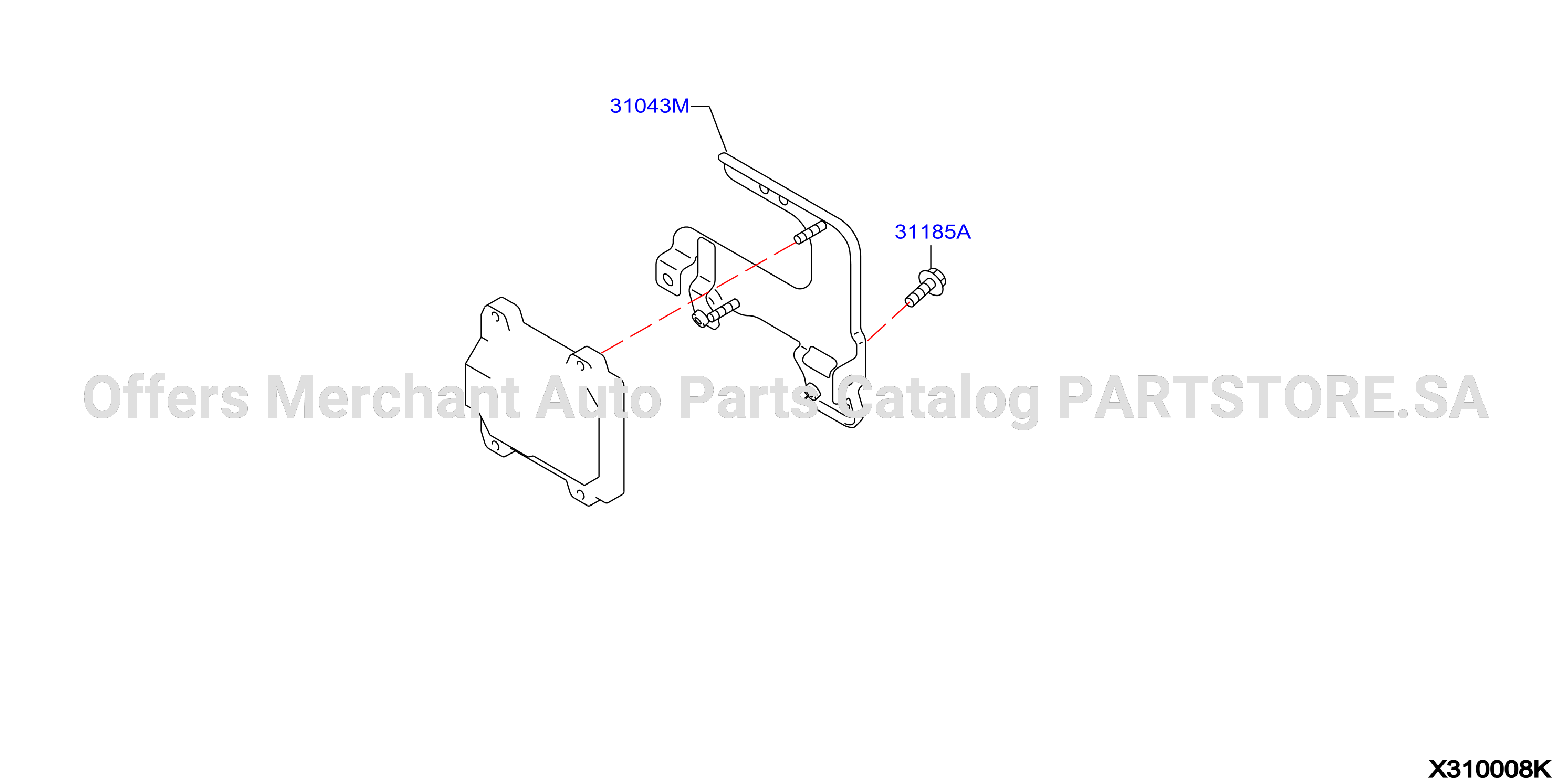 Auto Transmission Transaxle Fitting Assembly Fitting Parts
