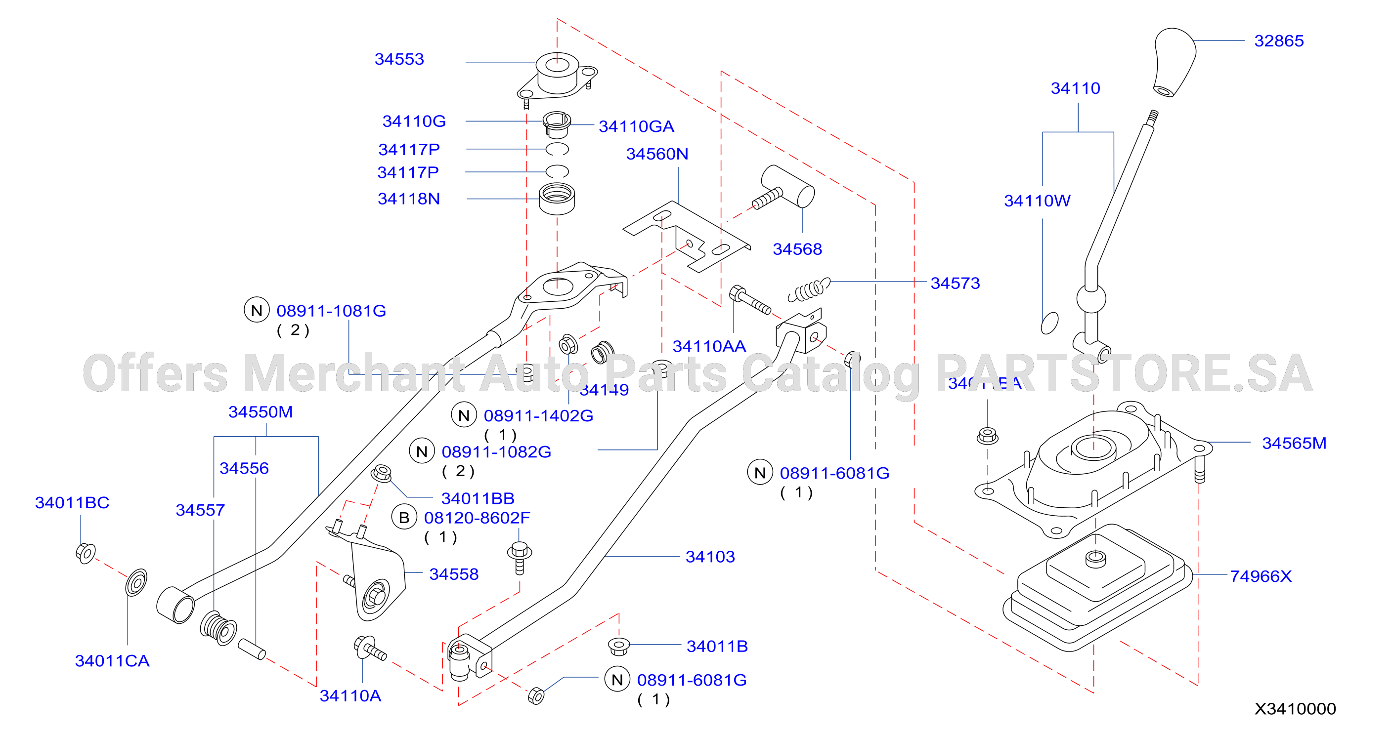 Transmission Control Linkage