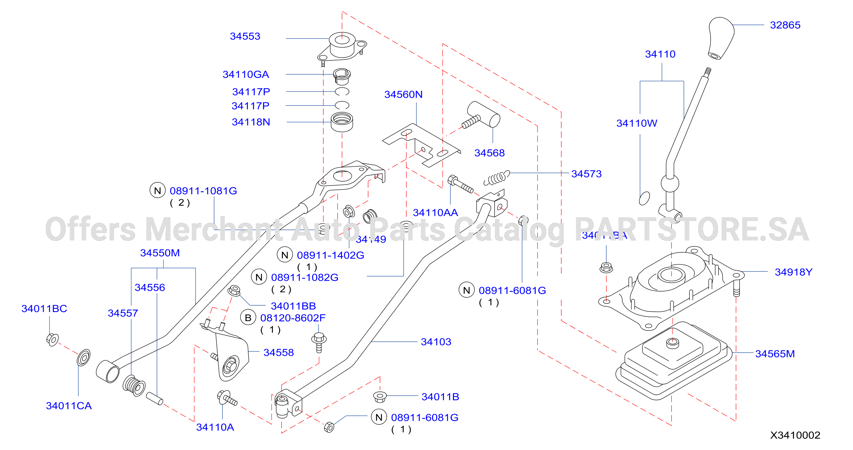 Transmission Control Linkage