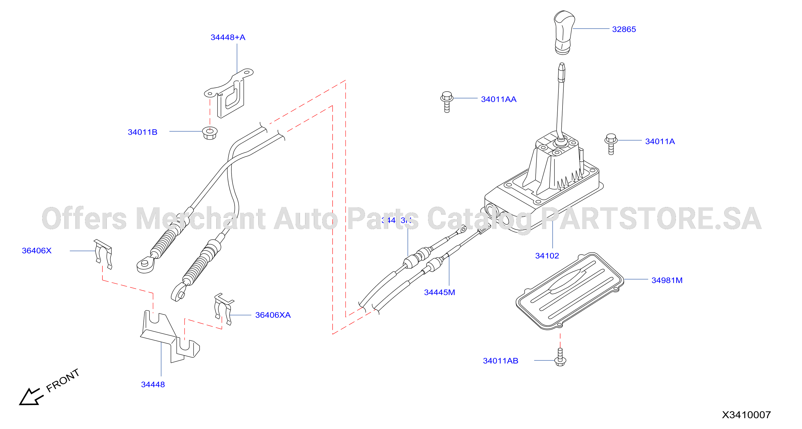 Transmission Control Linkage