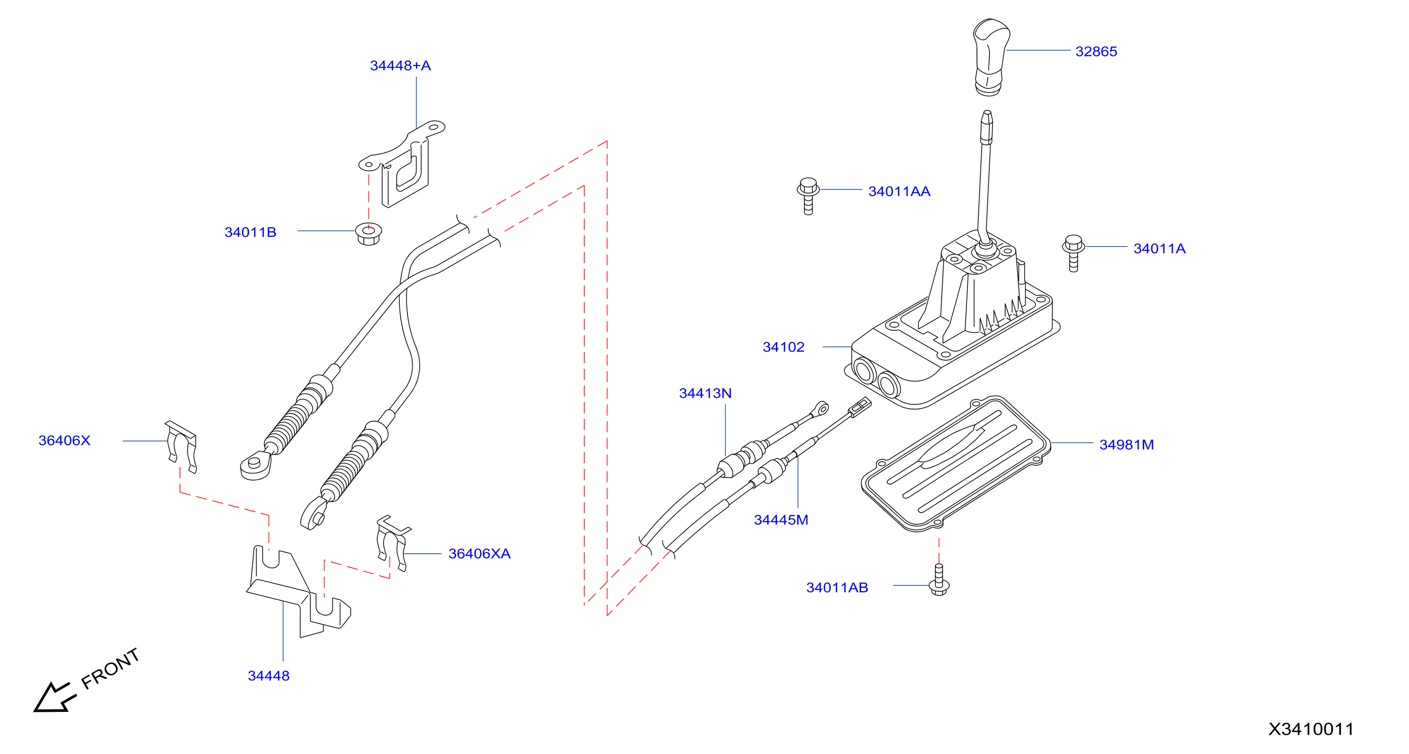 Transmission Control Linkage