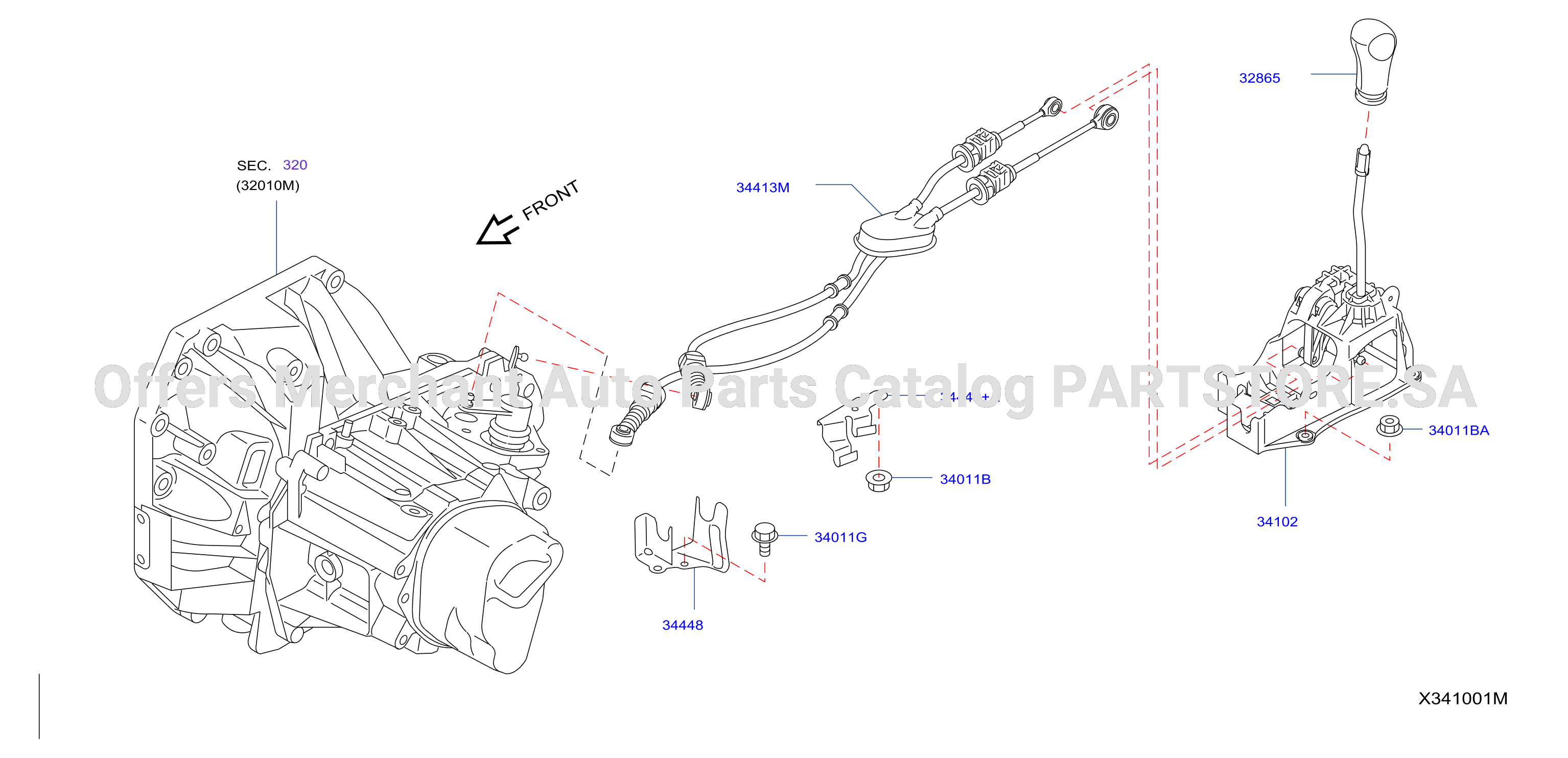 Transmission Control Linkage