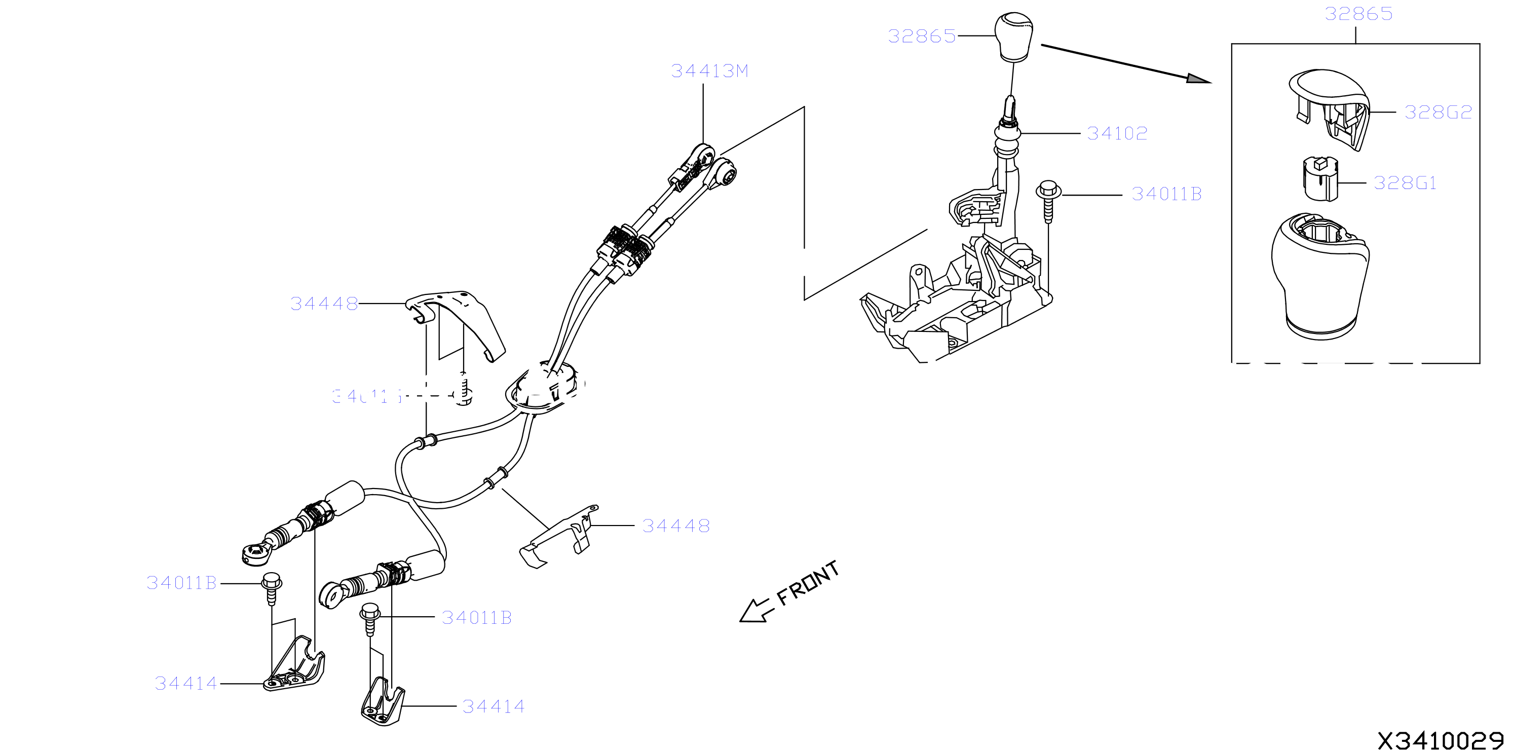 Transmission Control Linkage Transmission Case Clutch
