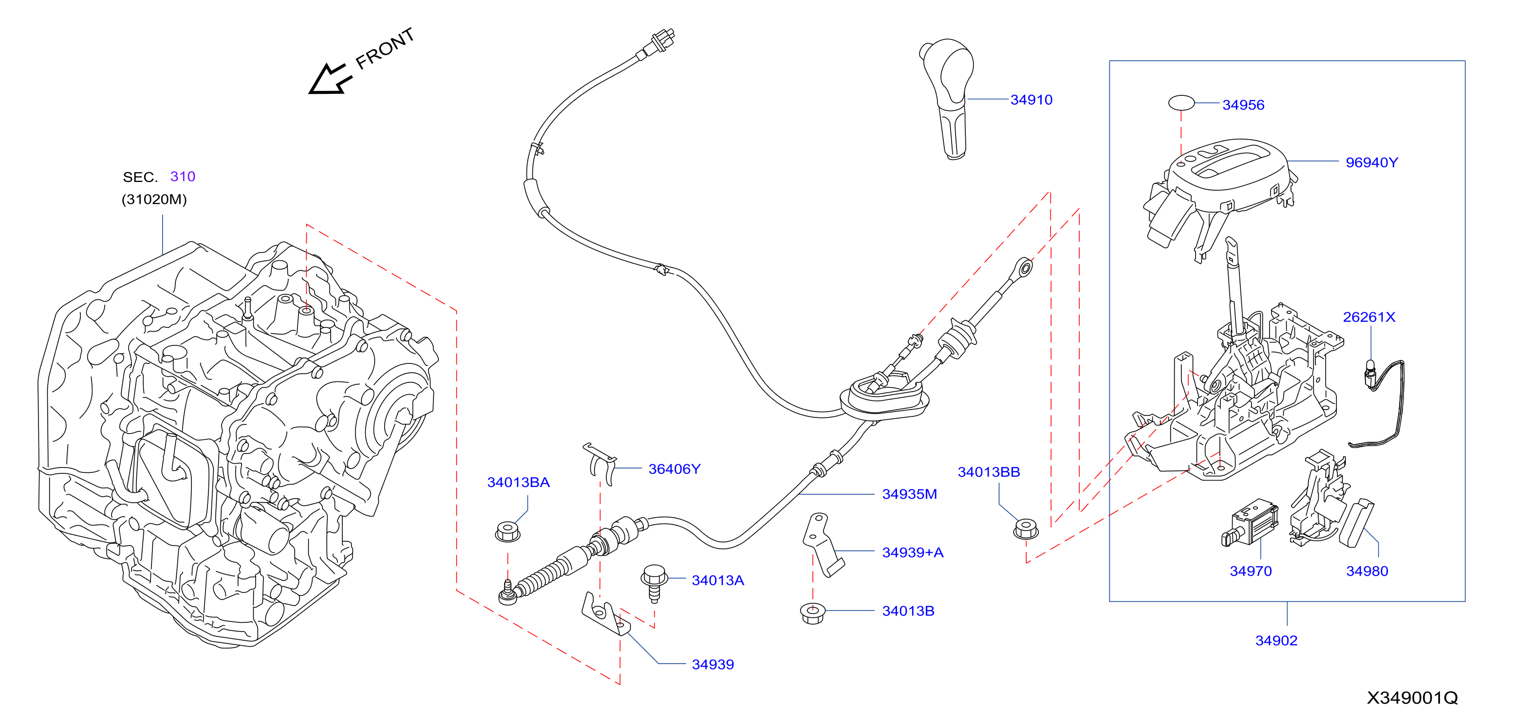 Auto Transmission Control Device Cvt Control Divice