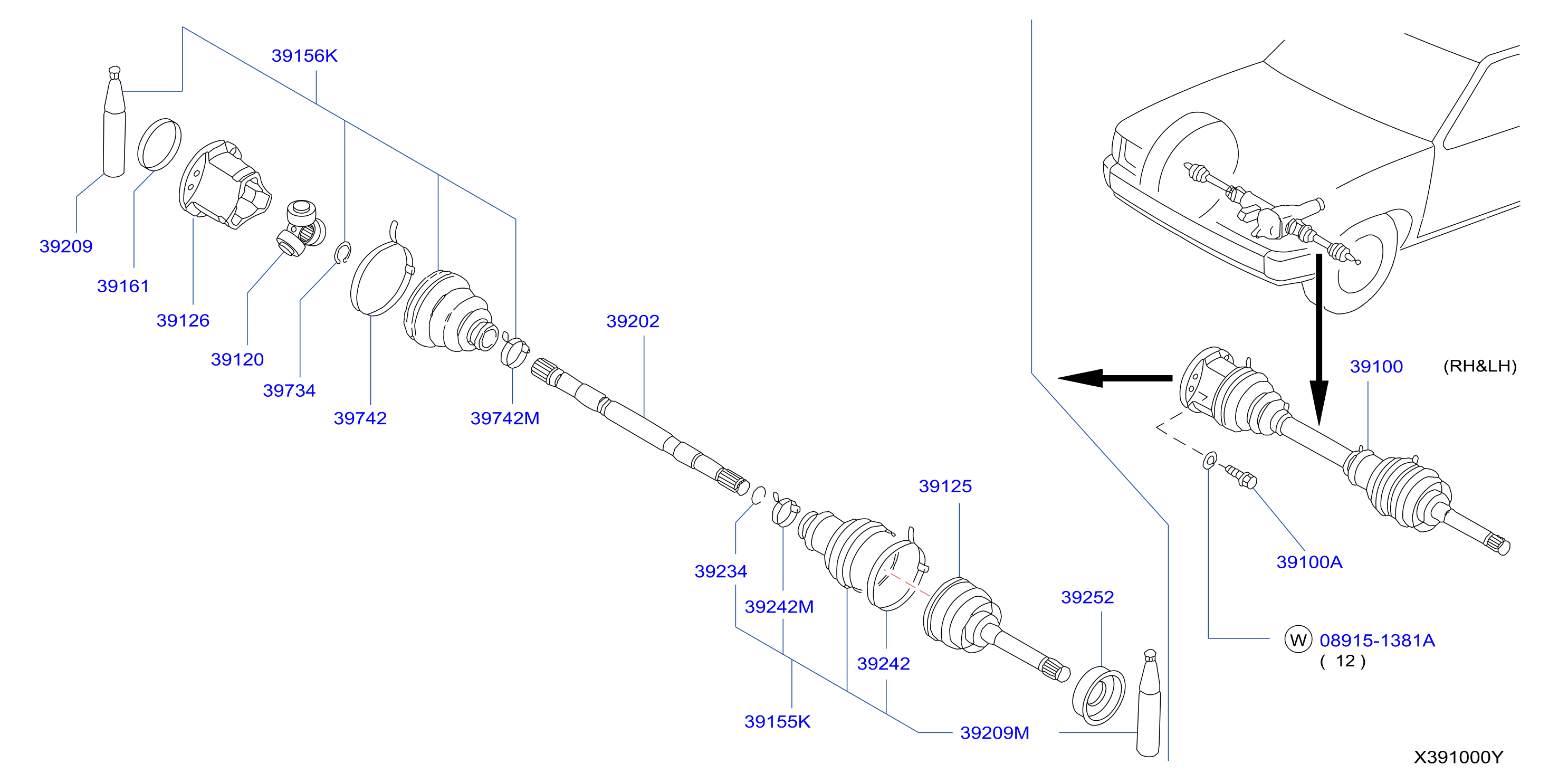 Front Drive Shaft