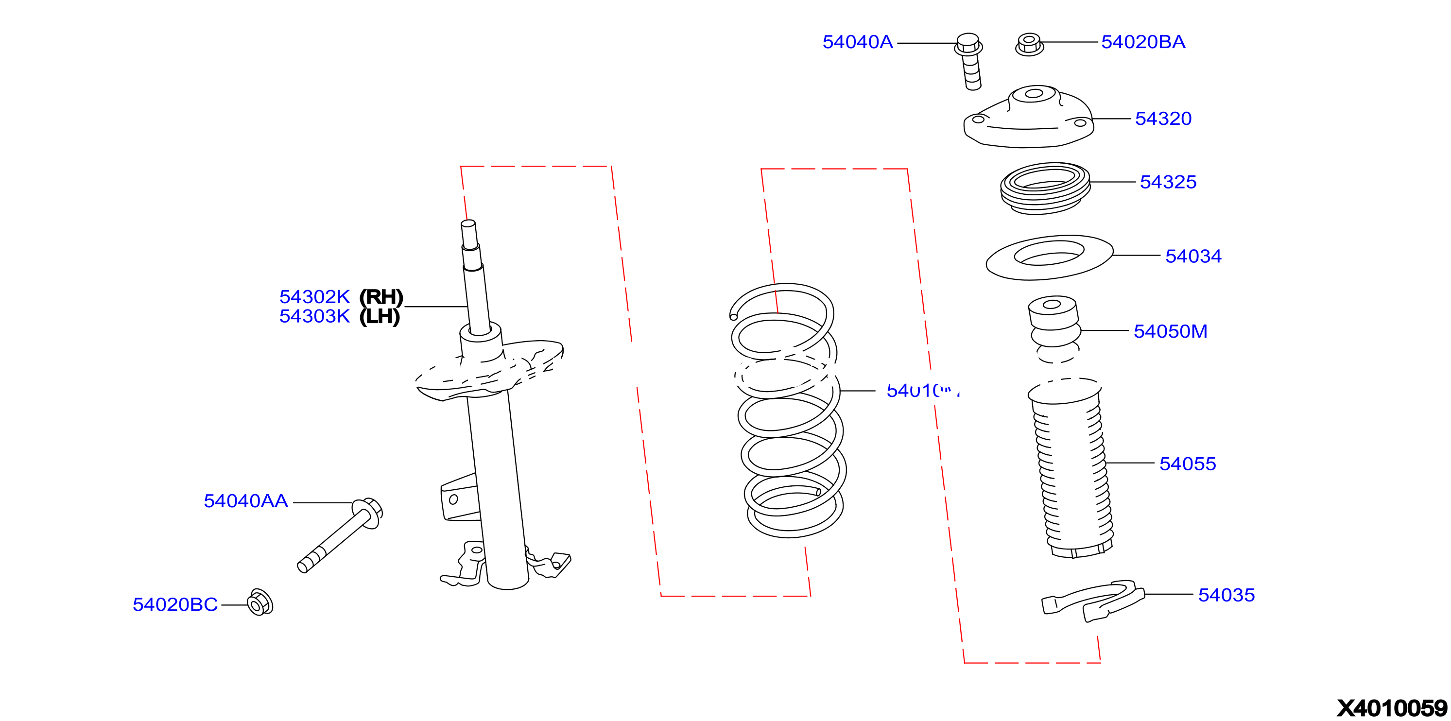 Front Suspension Strut Absorber