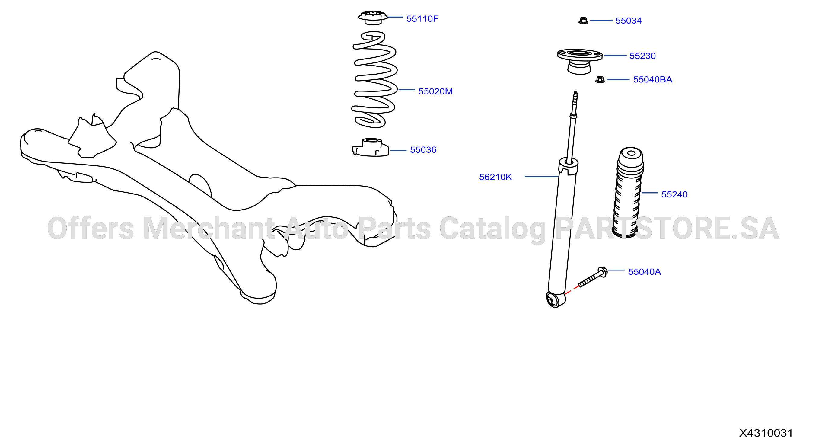 Rear Suspension Absorber