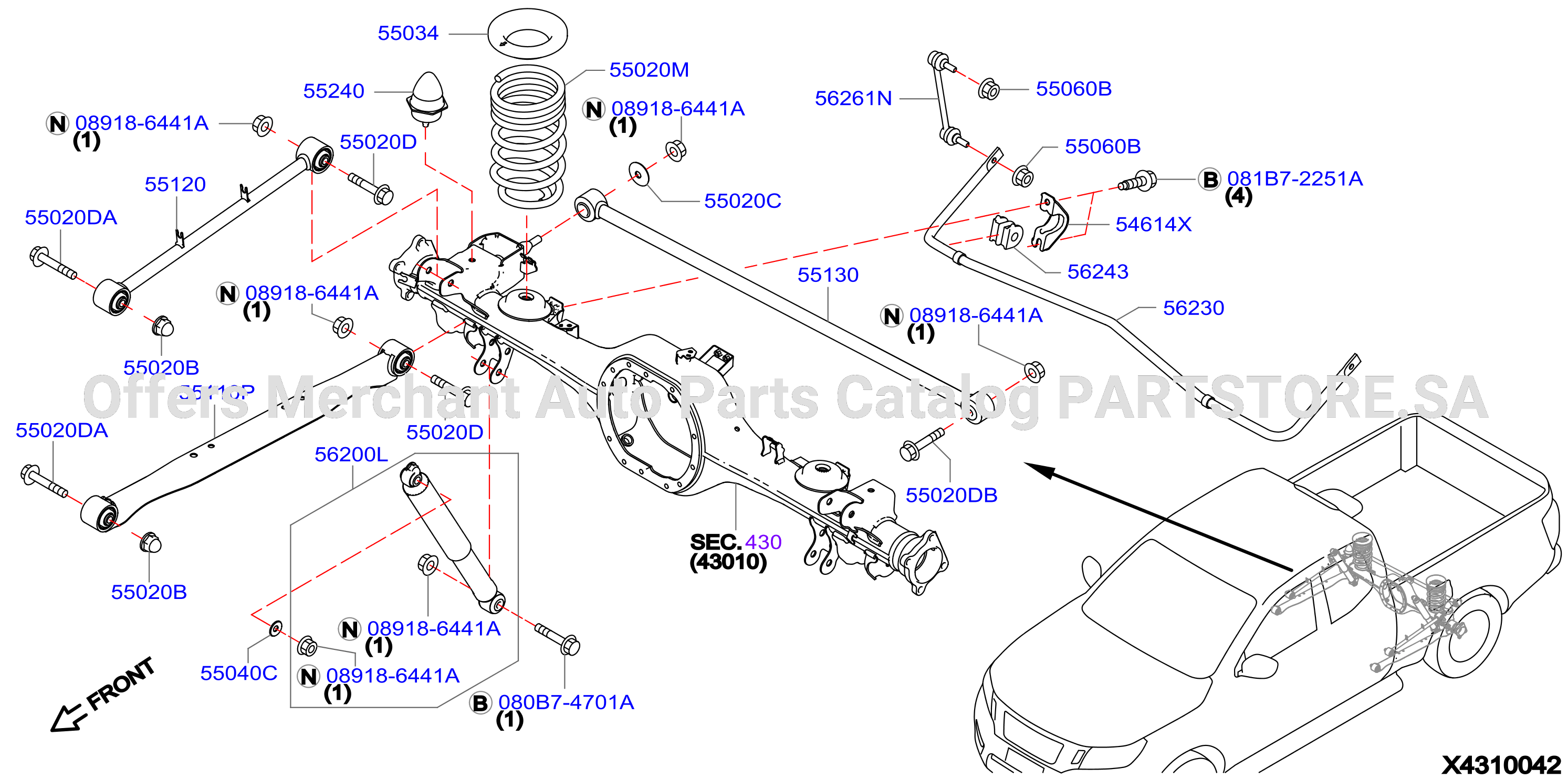 Rear Suspension Member Absorber