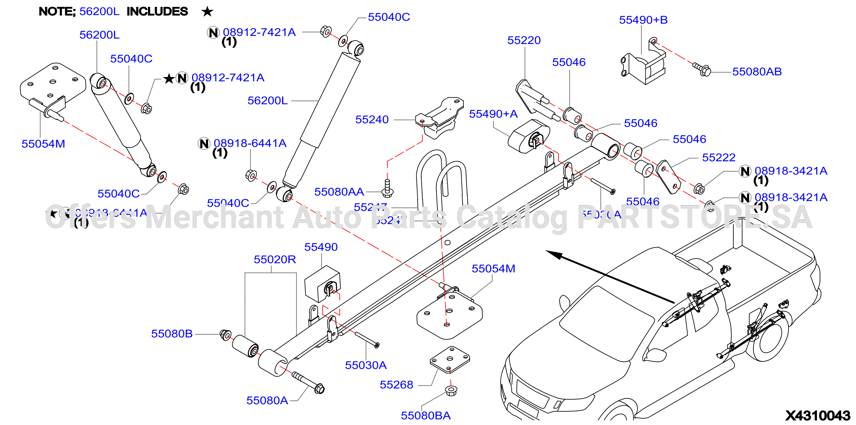 Rear Suspension Member