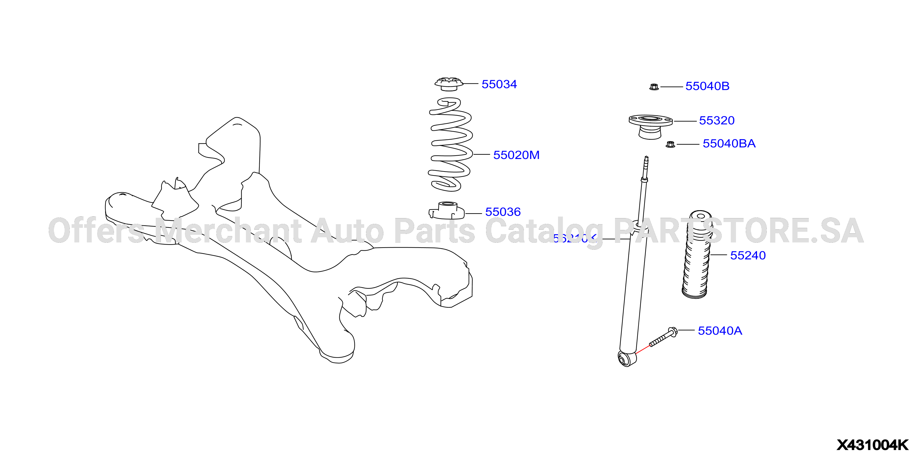 Rear Suspension Absorber